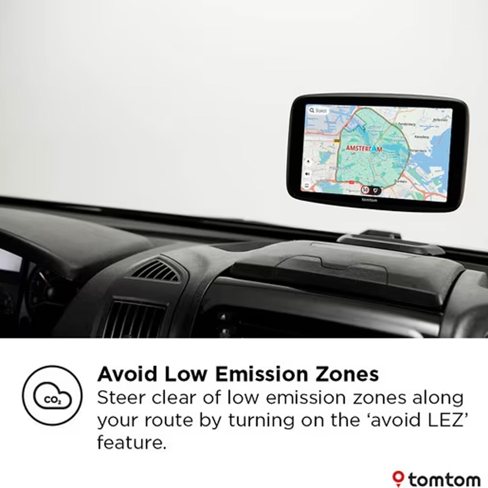 TomTom GO Camper Max 2nd Gen Premium 7" Portable Sat Nav Caravan Motorhome