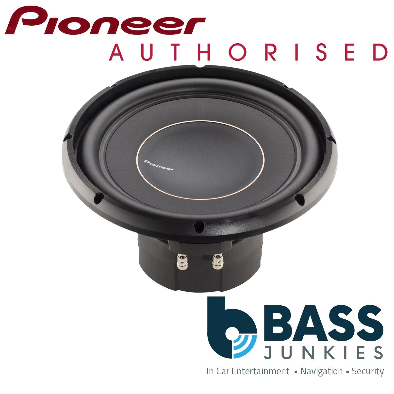 Pioneer TS-D12D4 - 2000 Watts 12" 30cm Dual 4 Ohm D-Series Car Sub Subwoofer