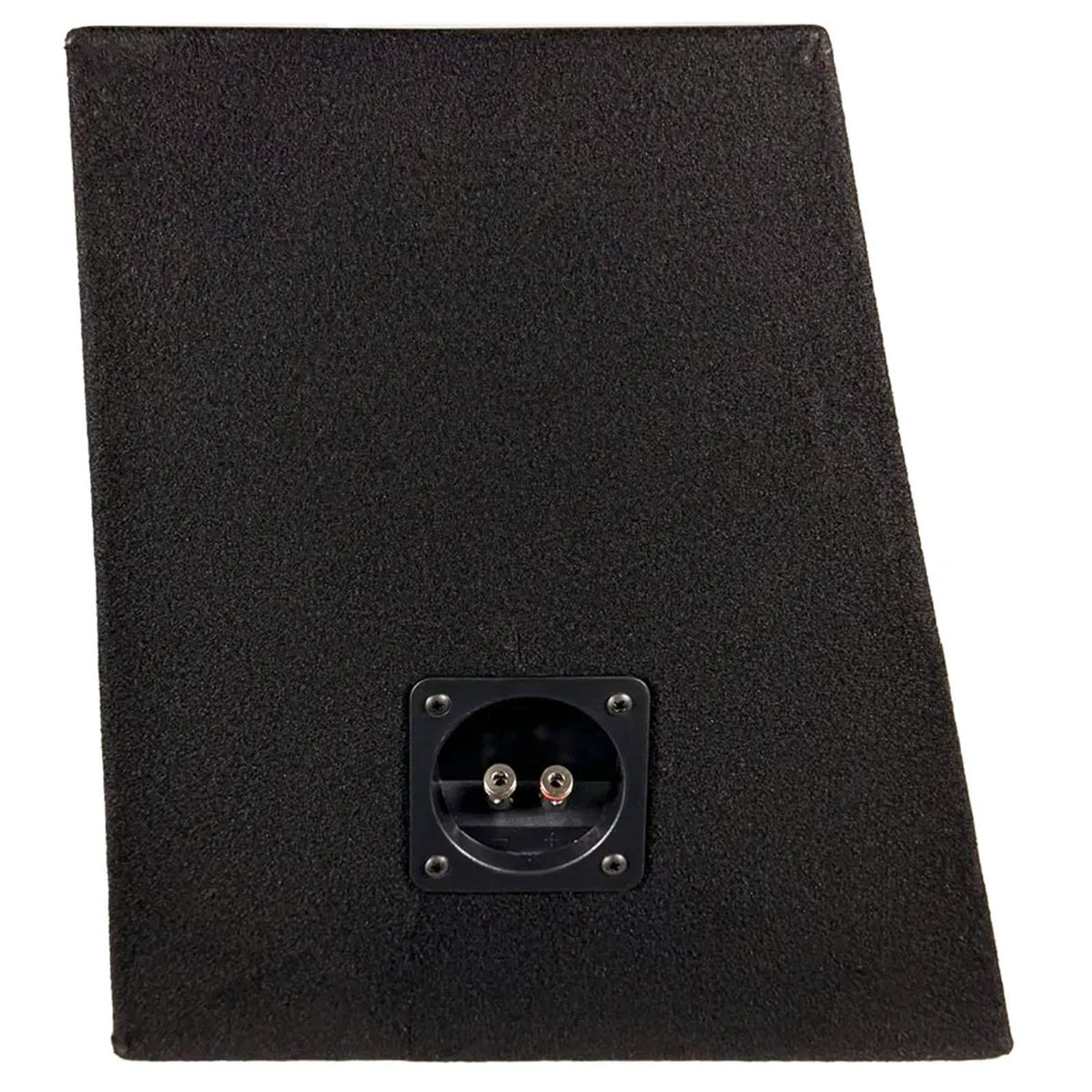 10" Sealed Sub Subwoofer Enclosure Durable MDF Black Carpet with 16AWG Cable