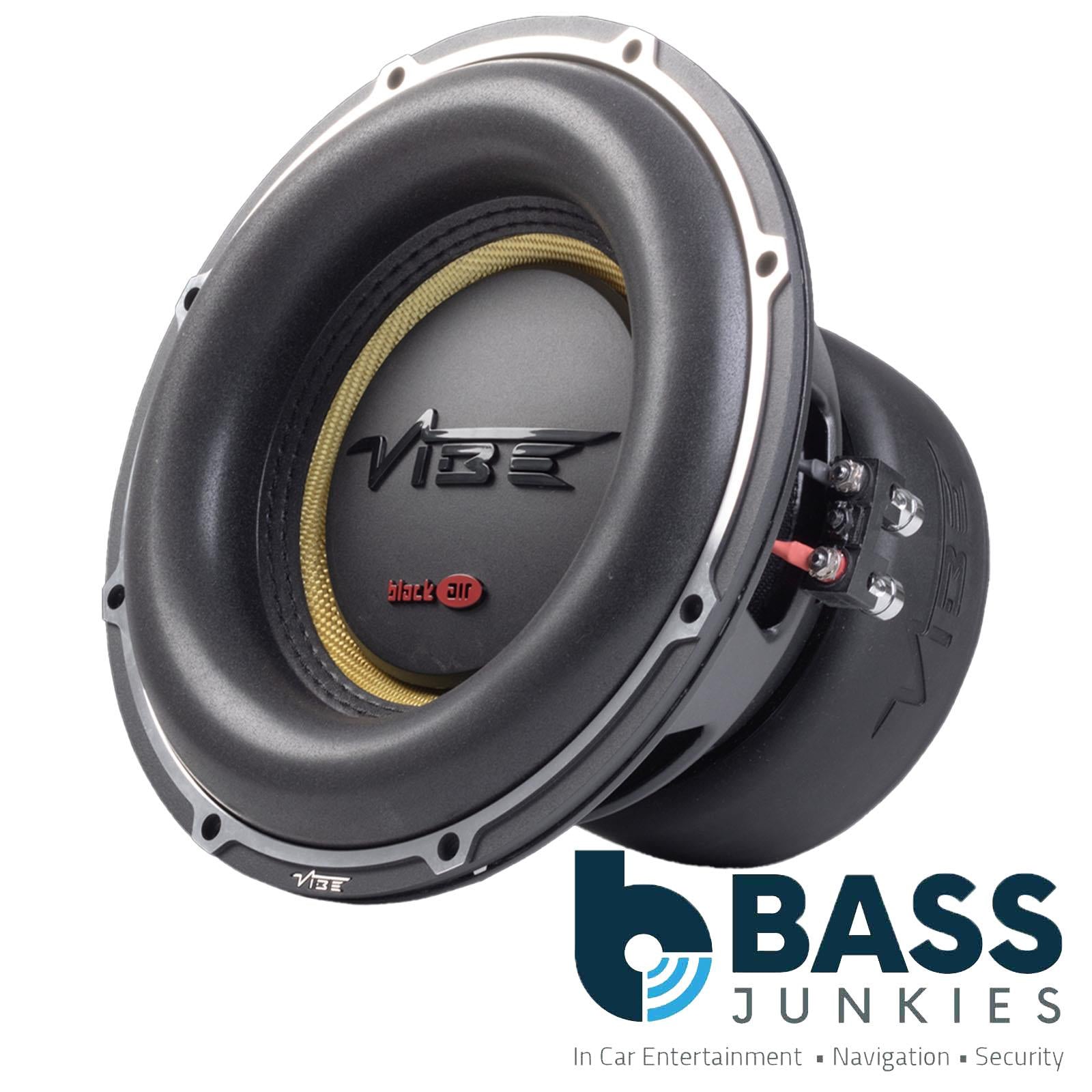 Vibe BA10D2-V5 - 10" 2250 Watts Dual 2 Ohm Car Van Sub Subwoofer