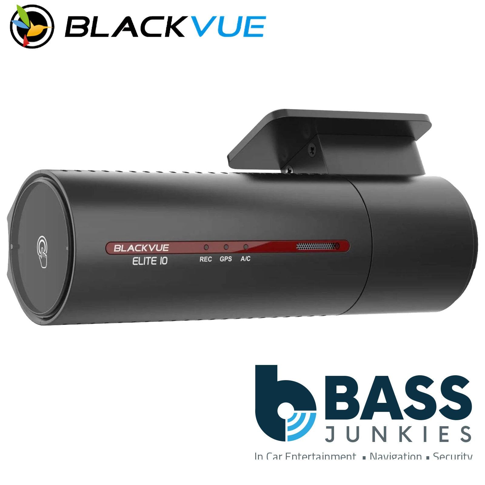 BlackVue Elite 10 - 1 Channel Black 256GB 4K HDR Front GPS Wifi Car Dash Camera