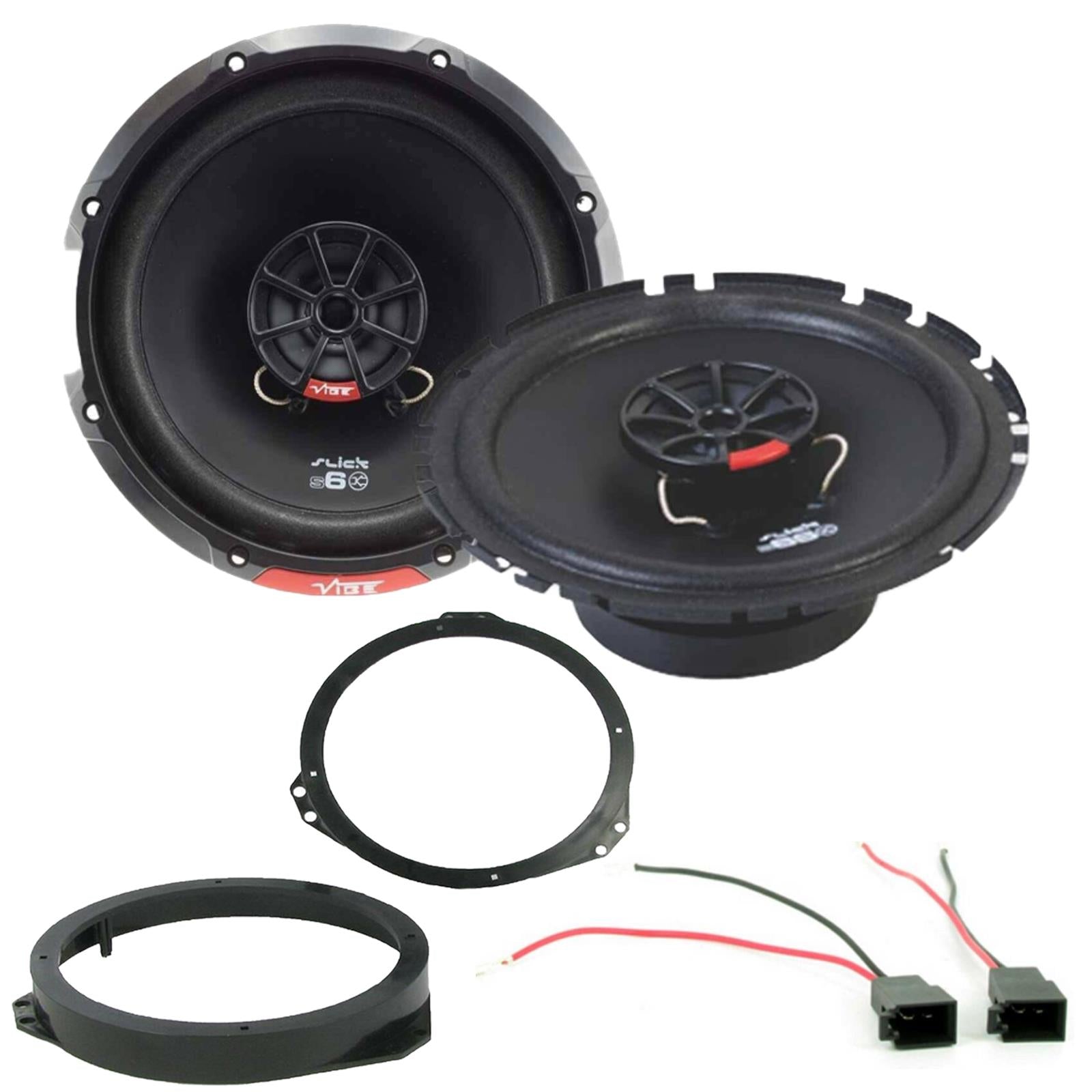 Vauxhall Zafira B Vibe 480 Watts Pair 17cm 2 Way Front Door Car Speaker Kit