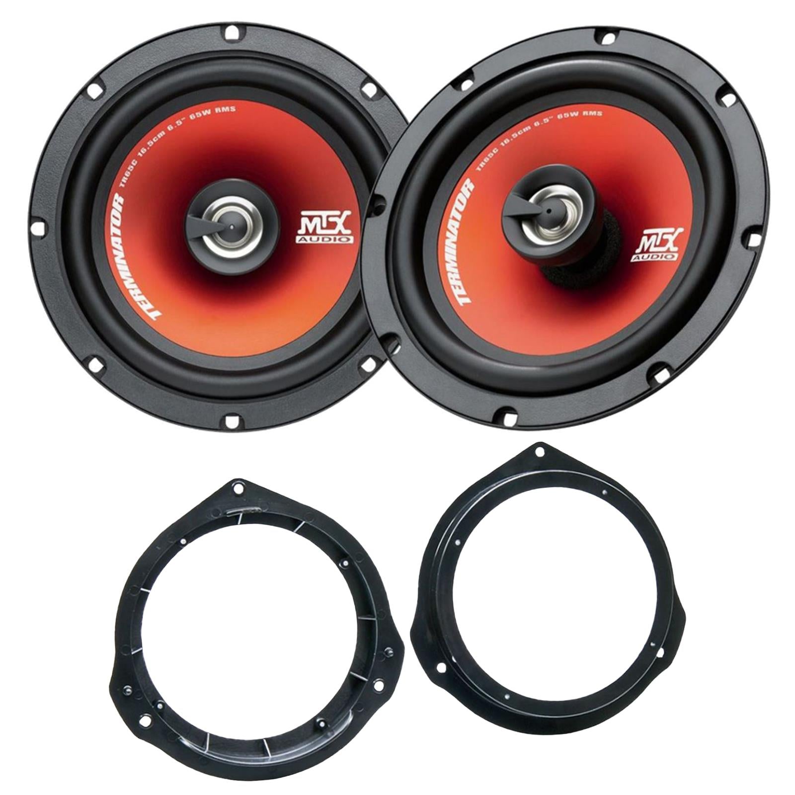 Mercedes C Class 07-14 MTX 16cm 6.5 Inch 450 Watts 2 Way Rear Door Car Speakers