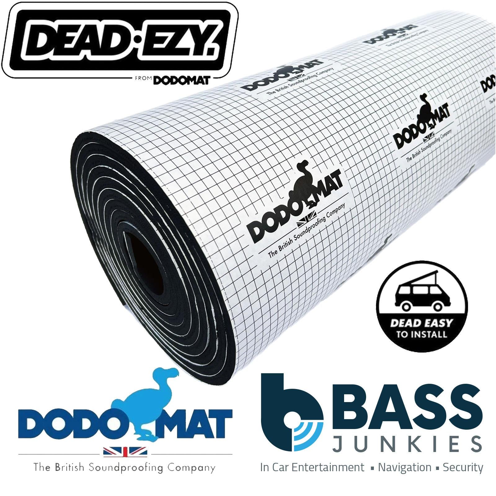 Dodo DOD-SUPER10-ROLL - Car Van 5m Sound Deadening Liner Foam Insulation Self Adhesive Roll