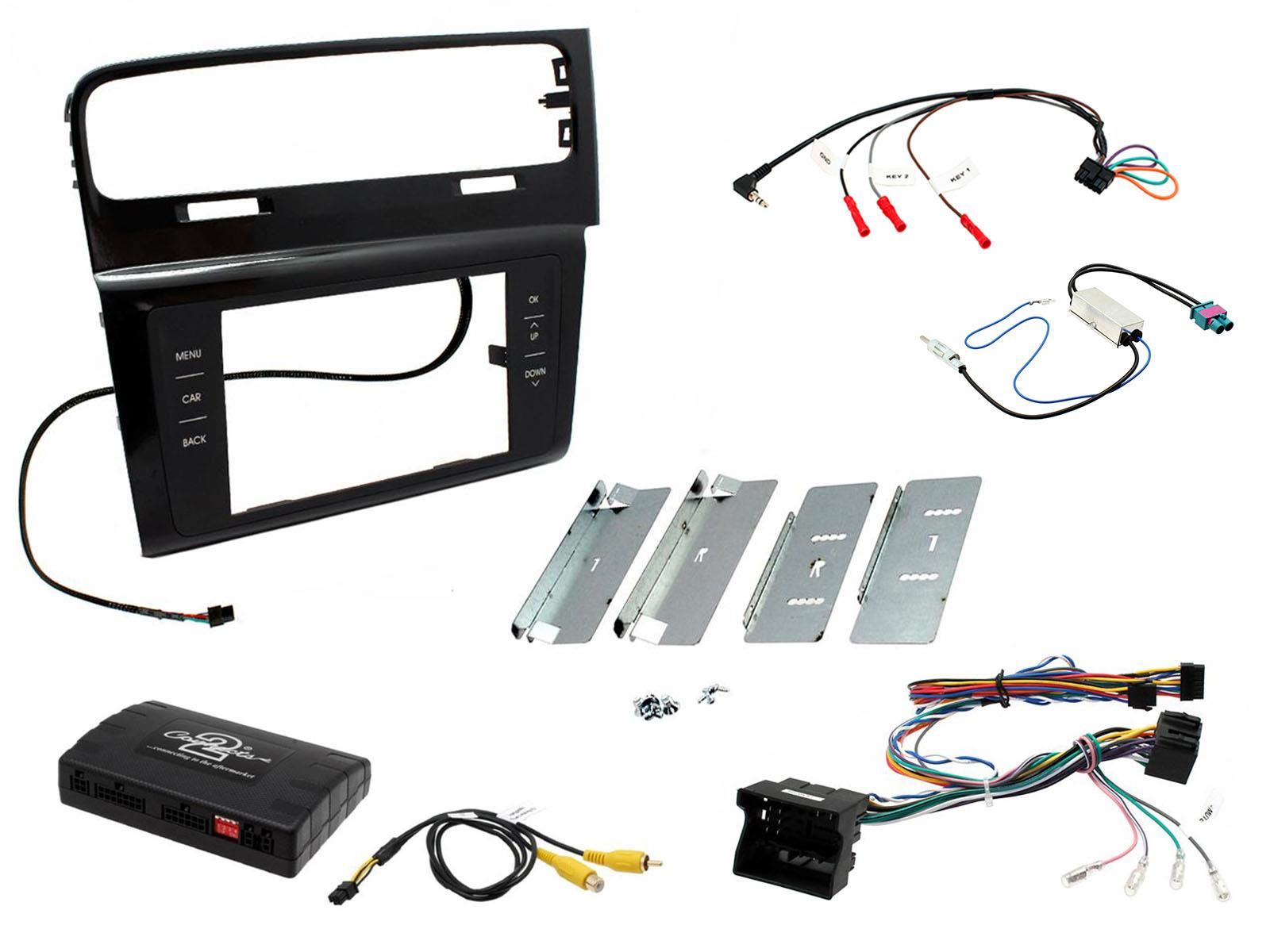 Connects2 CTKVW09 - Volkswagen Golf 2013 Onwards Double Din Fascia Installation Kit