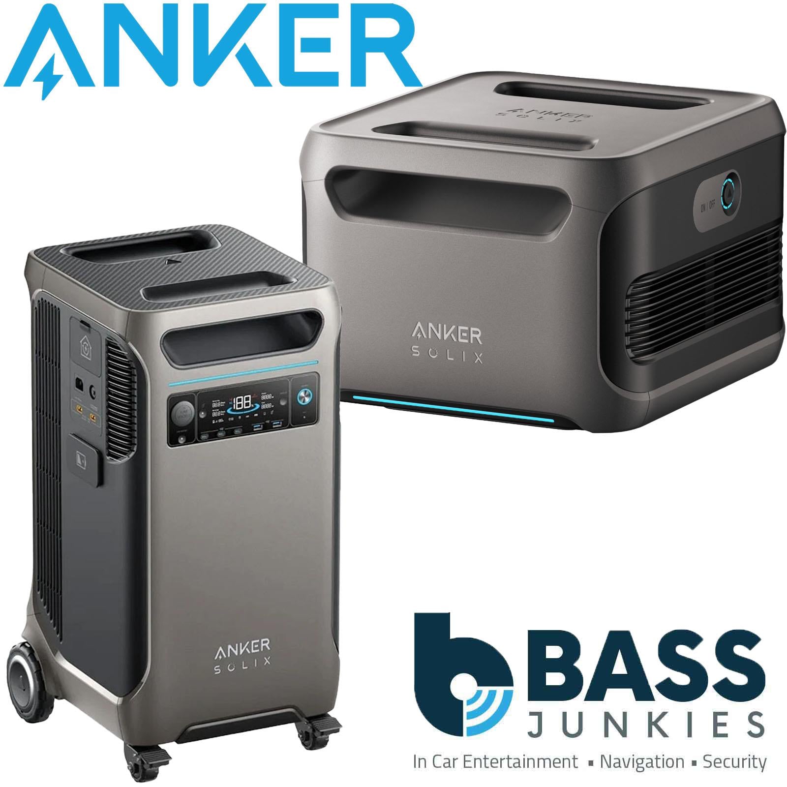 Anker SOLIX F3800 + BP3800 - 7680Wh Portable Power Station Bundle