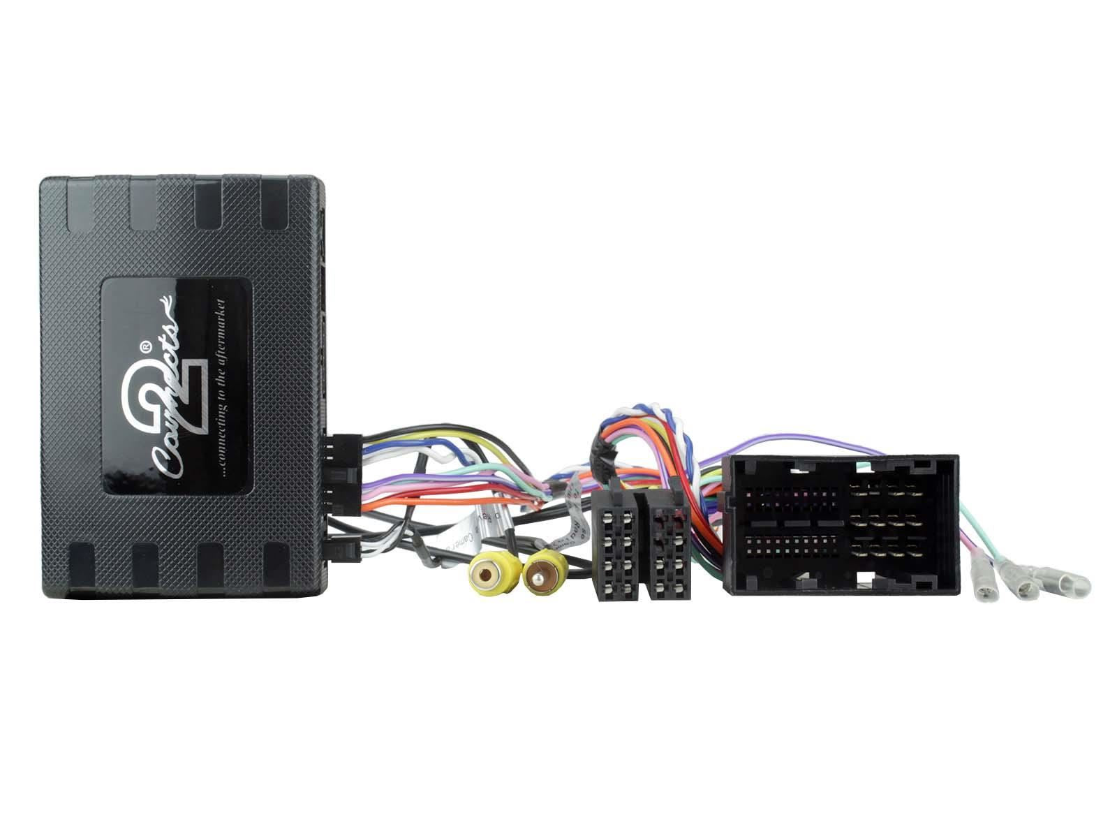 Connects2 CTKFT12 Fiat 500L 2012 On Car Stereo D/Din Fascia Steering Wheel Interface Kit