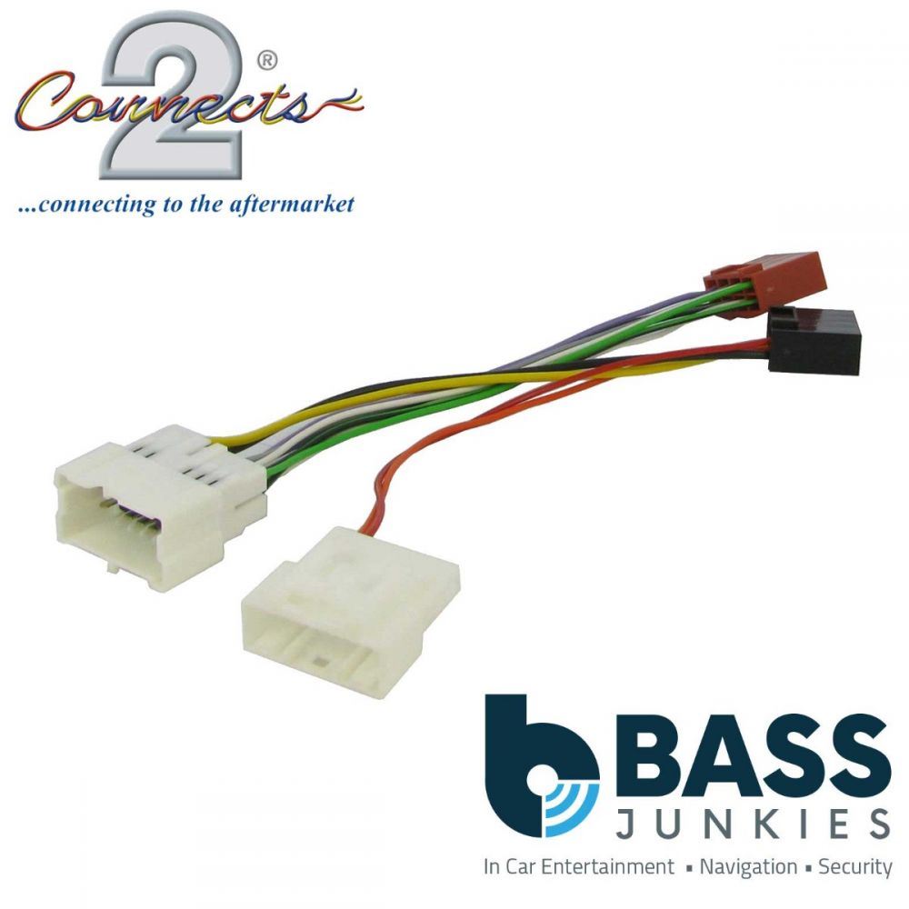 Connects2 CT20DC01 - DACIA Varied Vehicles Car Stereo ISO Wiring Harness Adaptor Lead