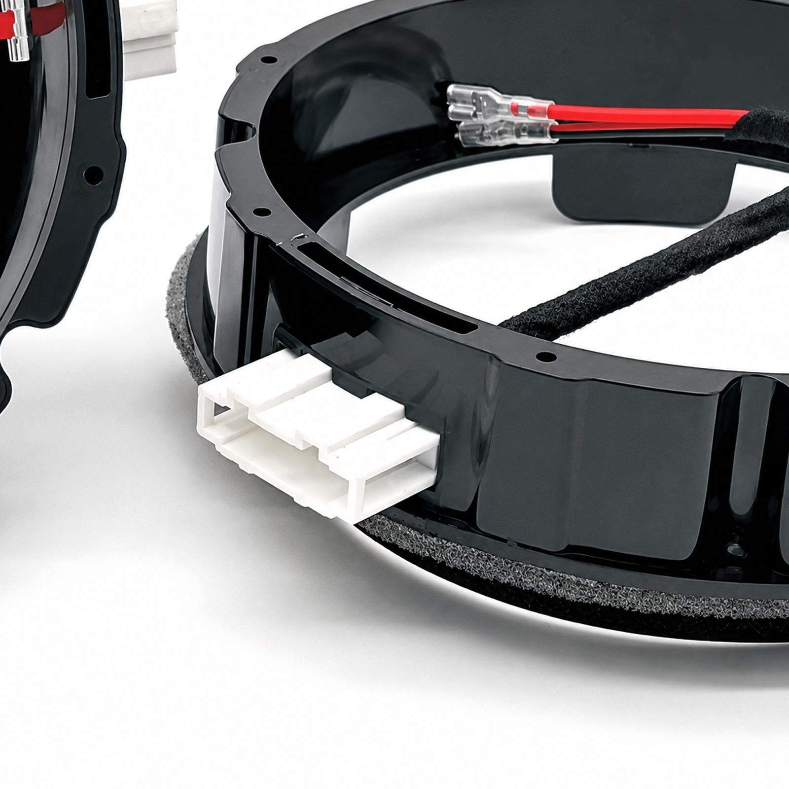 6.5" Direct-Fit Speaker Adapter Brackets for Skoda Rapid 2013-2023