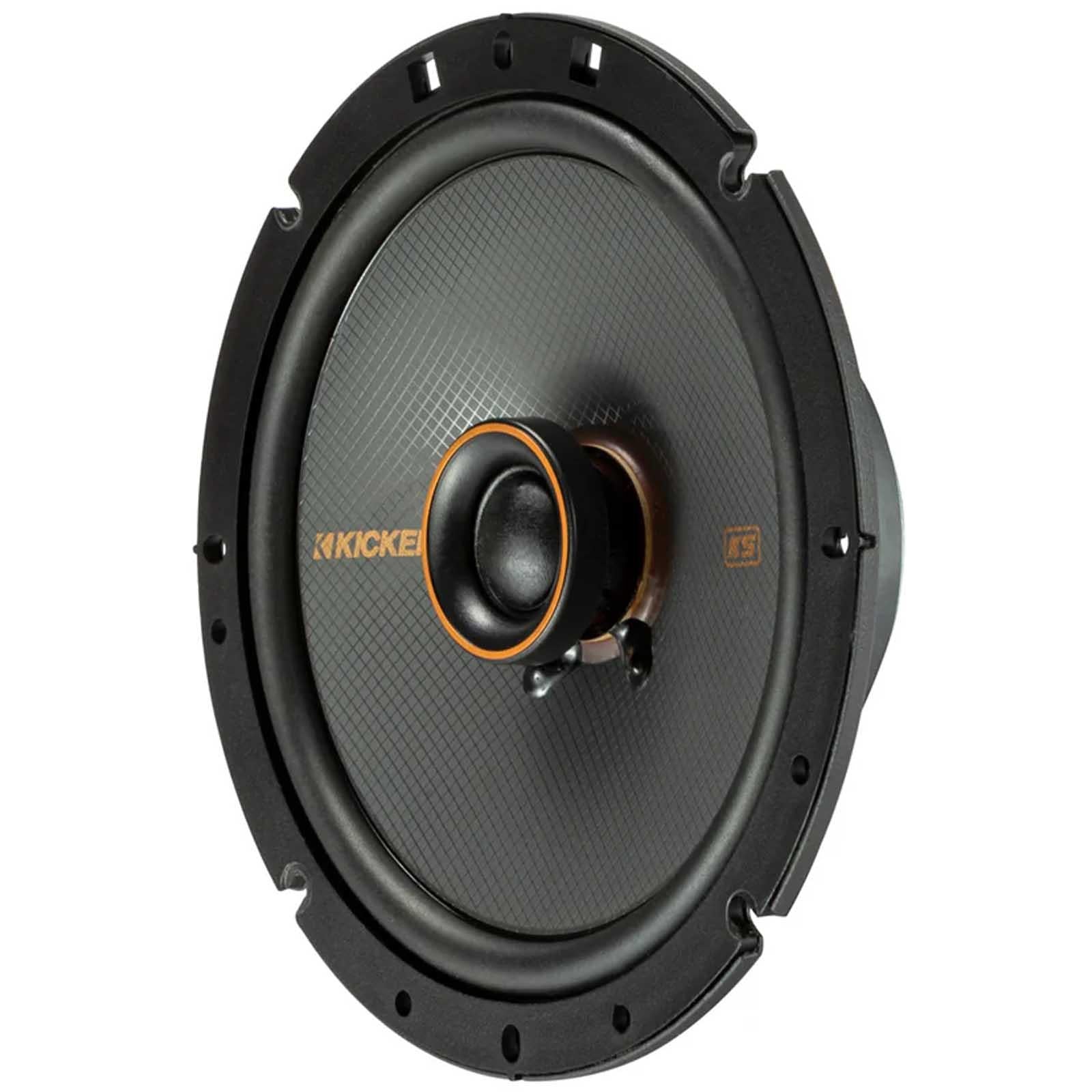 Kicker 51KSC6704 - 6.75" 200 Watts 2-Way Coaxial Front Rear Door Speakers