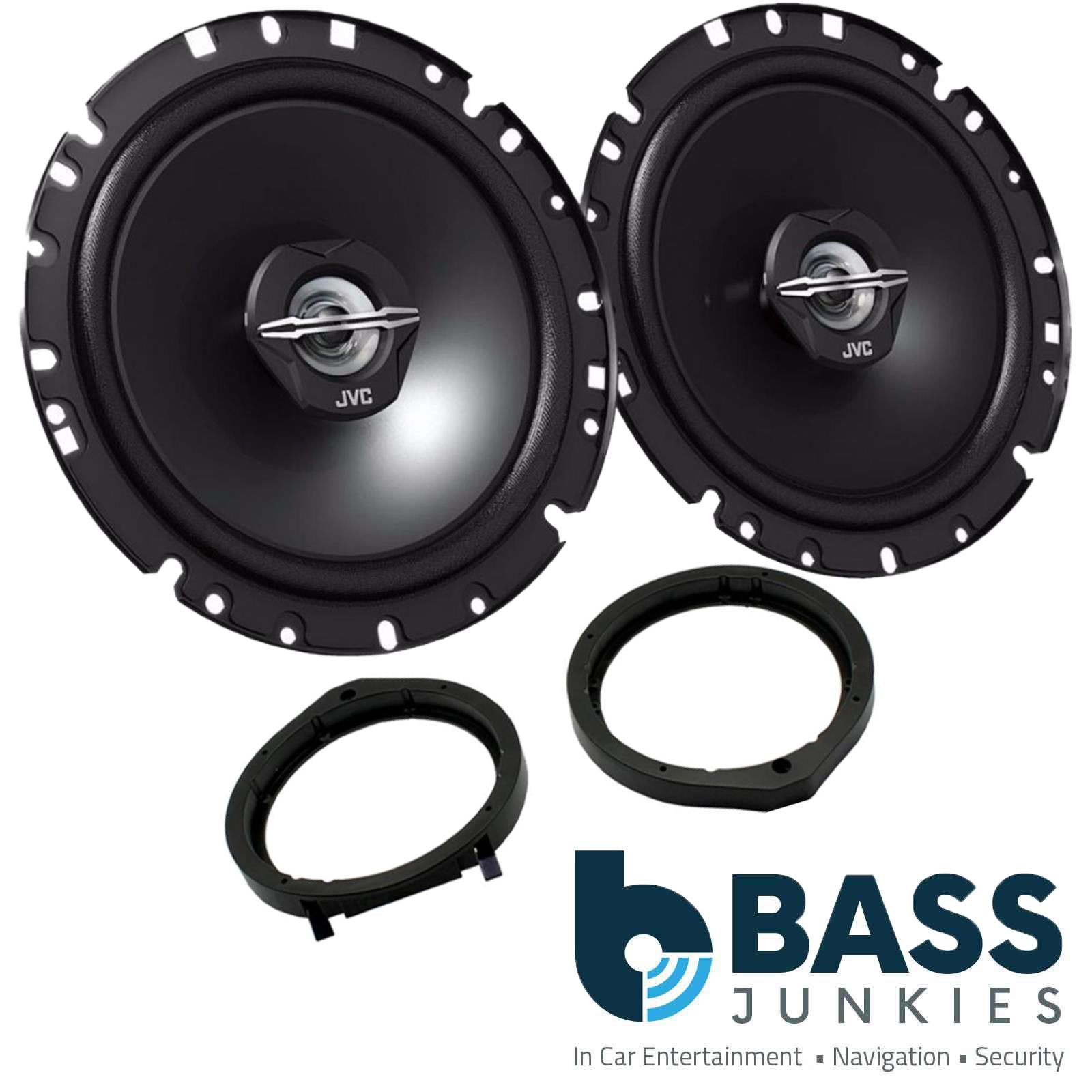 Honda Civic 2006-2012 JVC 17cm 6.5 Inch 600W Watts 2 Way Front Door Car Speakers