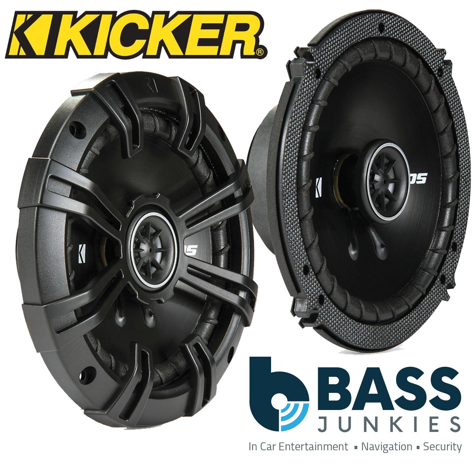 Kicker 43DSC6504 - 6" inch 16cm 480 Watts a Pair 2 Way Car Door Speakers