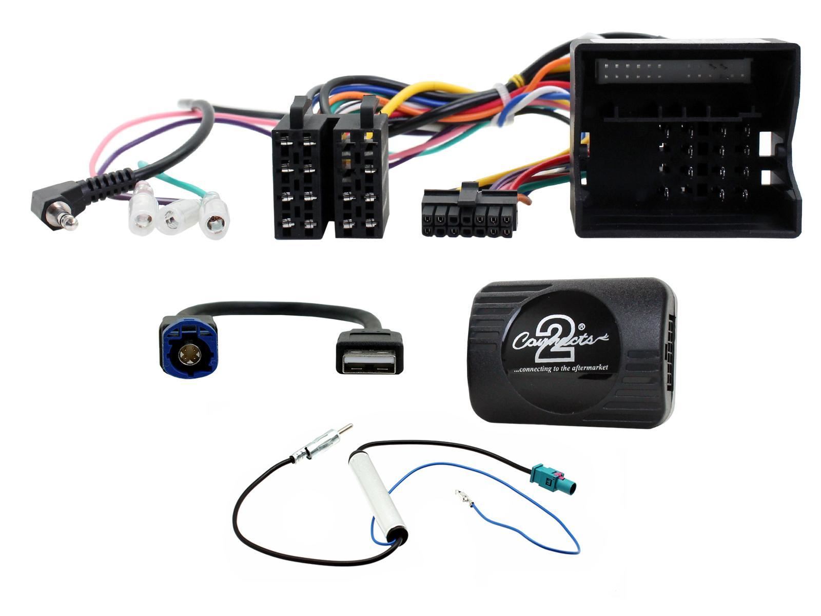 Connects2 CTSCT013.2 - Citroen Dispatch Spacetourer Jumpy Car Stereo Radio Steering Wheel Interface Stalk Control
