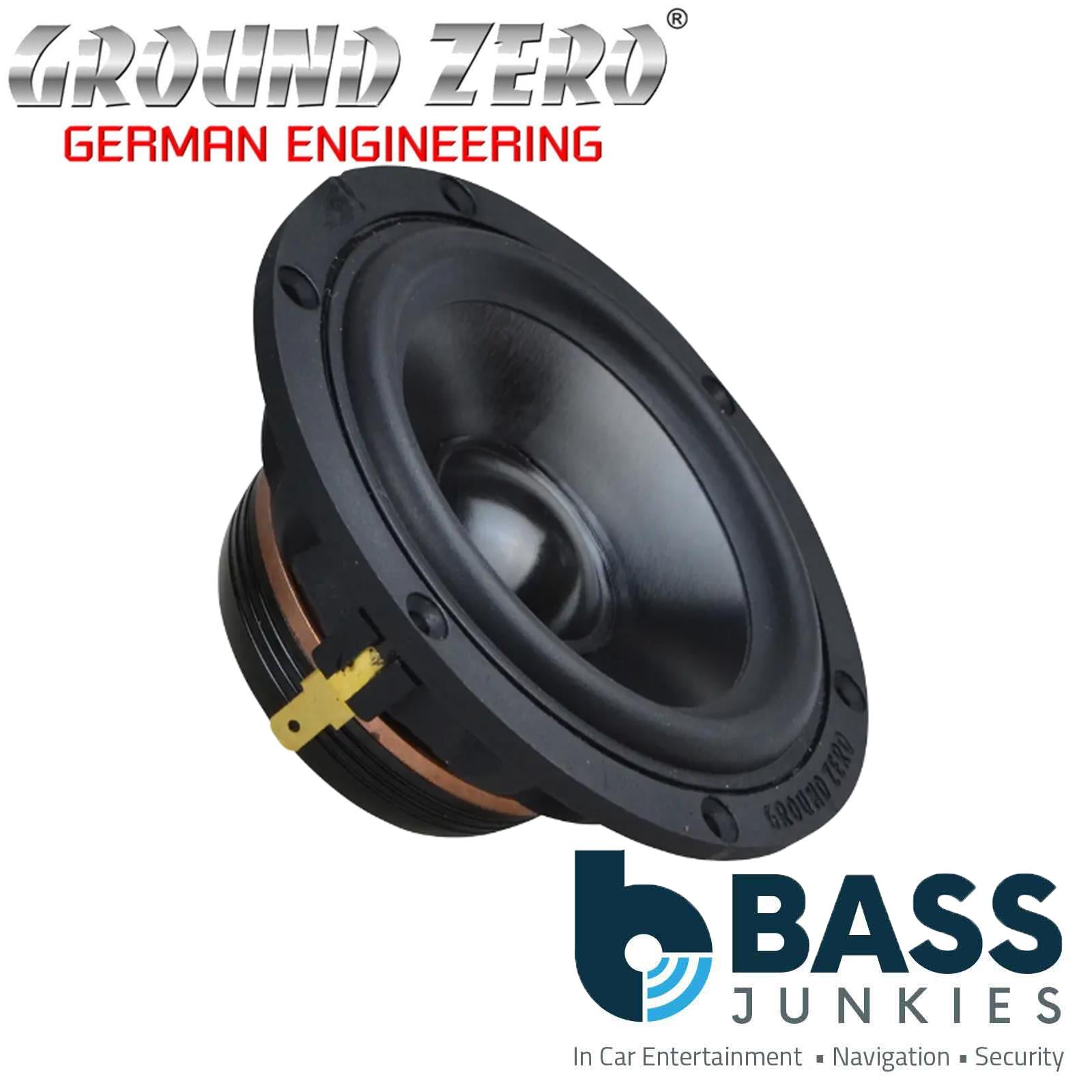 GROUND ZERO GZUM 80SQ 80 mm / 3.15″ Sound Quality Midrange Speaker