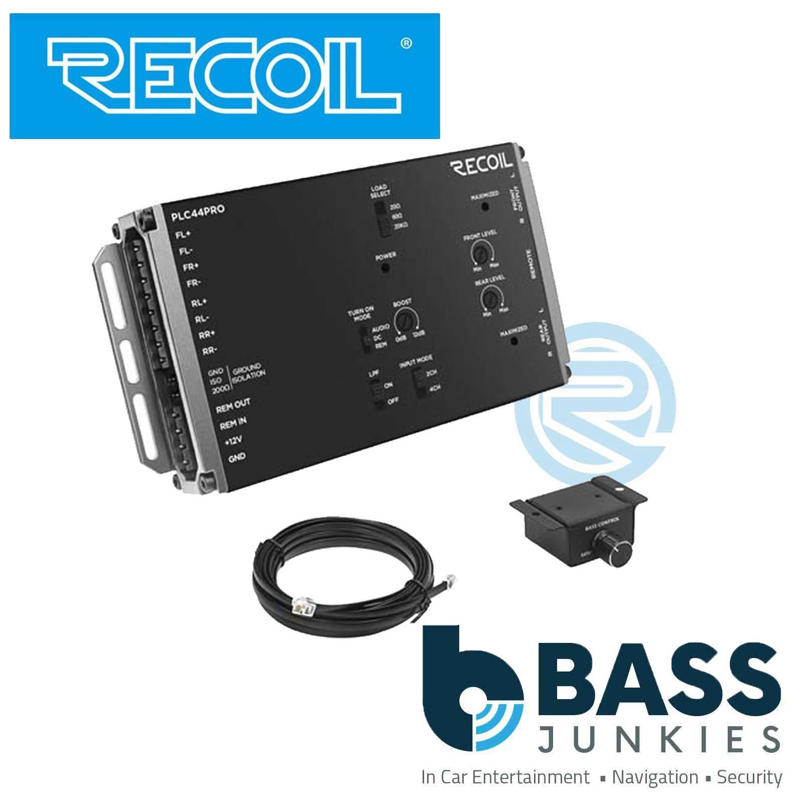 Recoil PLC44PRO - 4 Channel Active Line Output Convertor Handling 400 Watts RMS