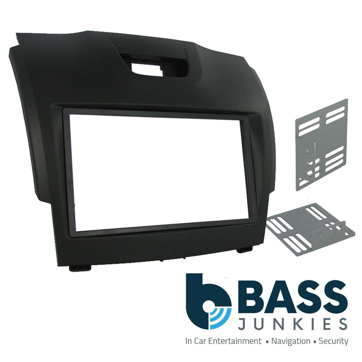 Connects2 CT23IZ02 - Isuzu D-Max MU-X Car Stereo Black Double Din Fascia Panel