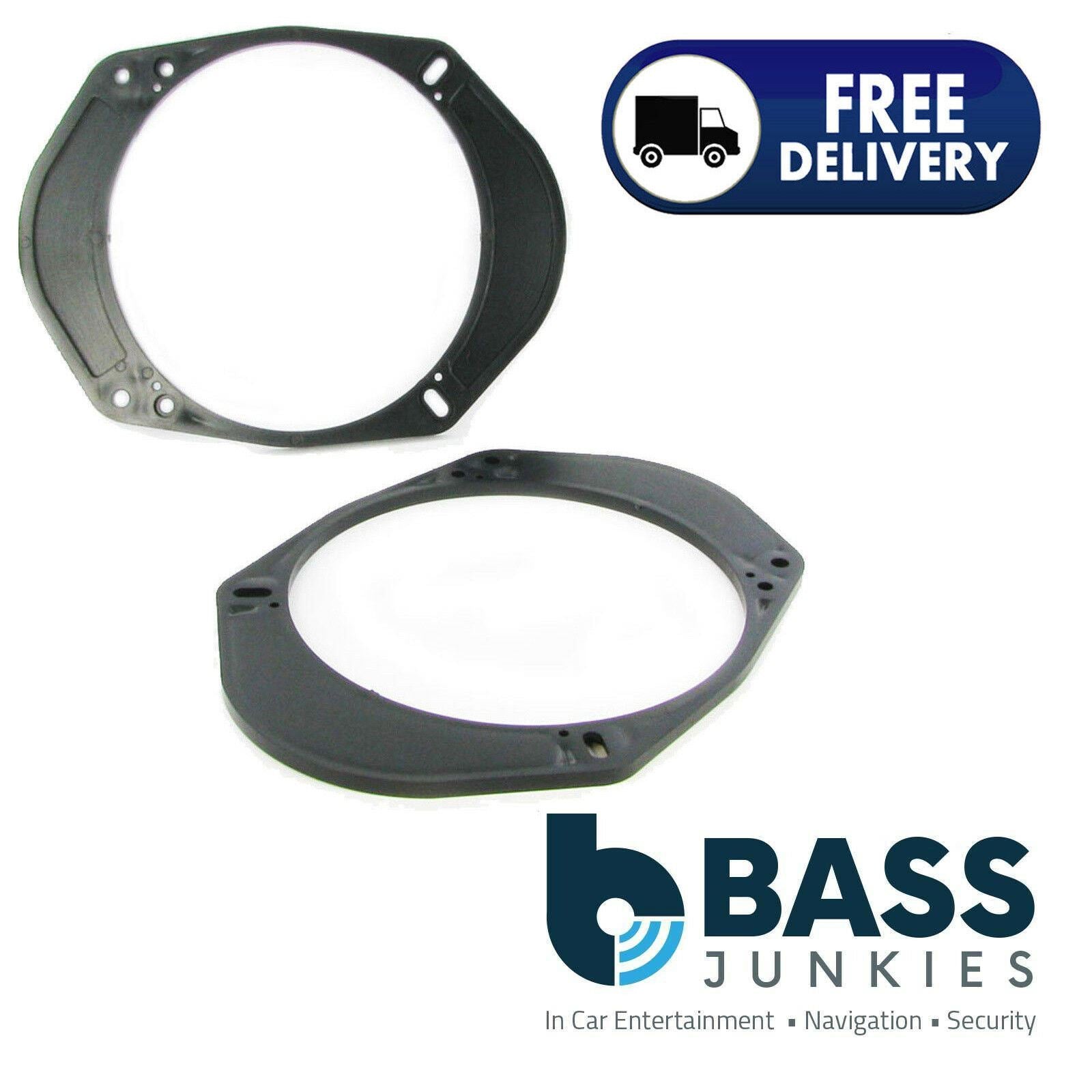 Connects2 Ford KA 1996-2008 Speaker Adaptor Fitting Front/Rear 16.5cm