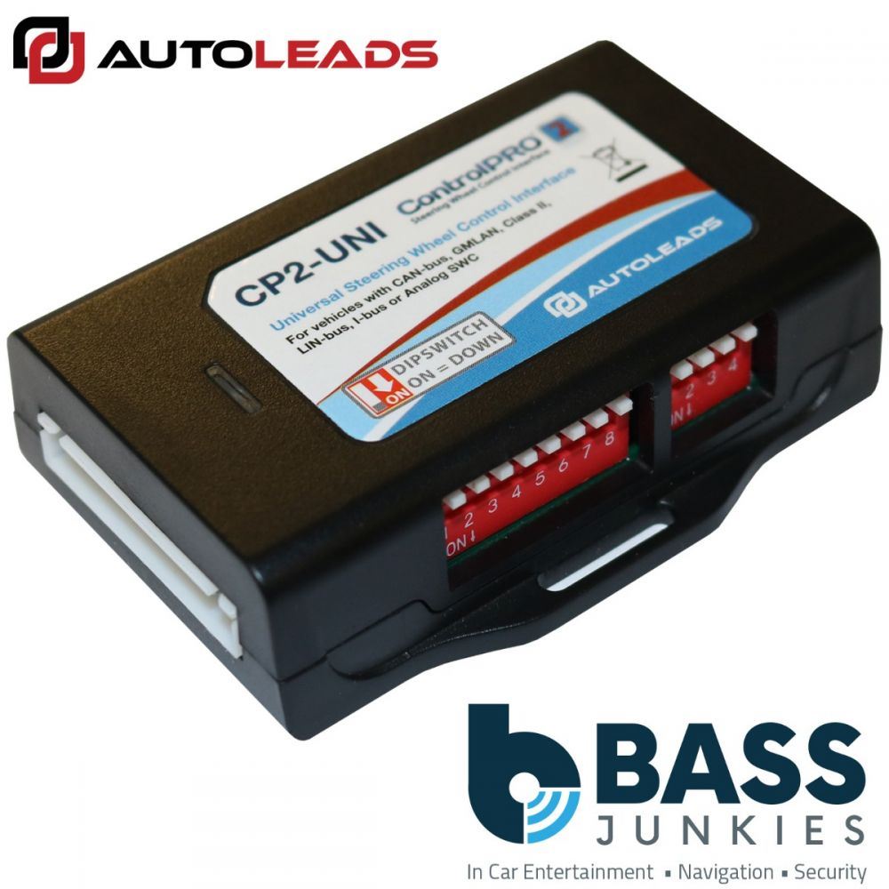 Autoleads CP2-BM52 - BMW Mini Mercedes Can Bus Steering Wheel Interface Quadlock
