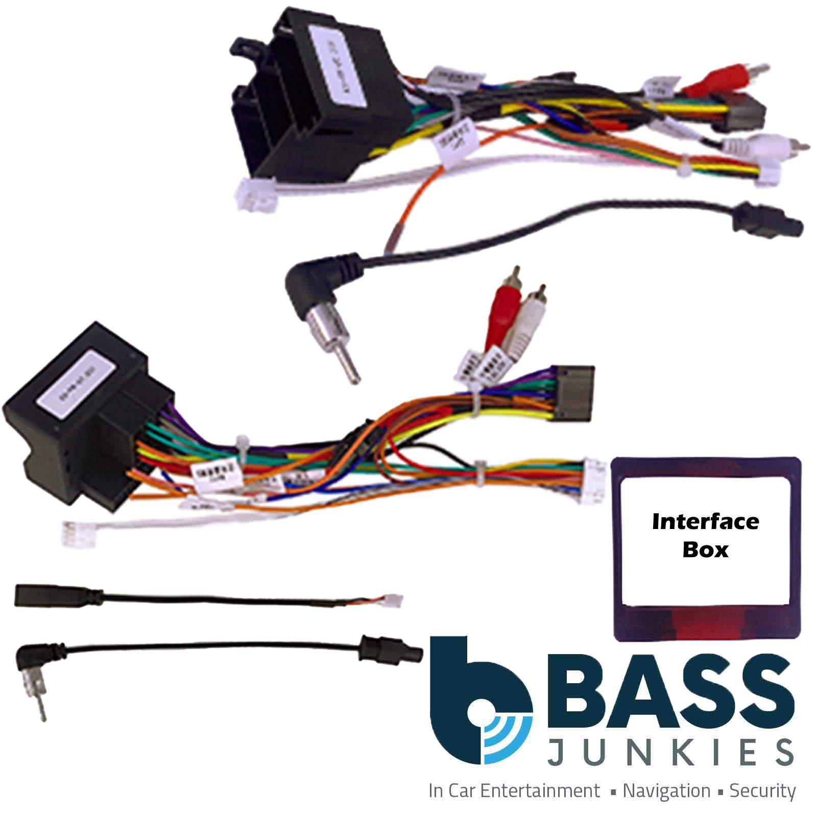 For Volkswagen Polo Black 2014On Fascia Panel Interface For 9" Android Car Radio