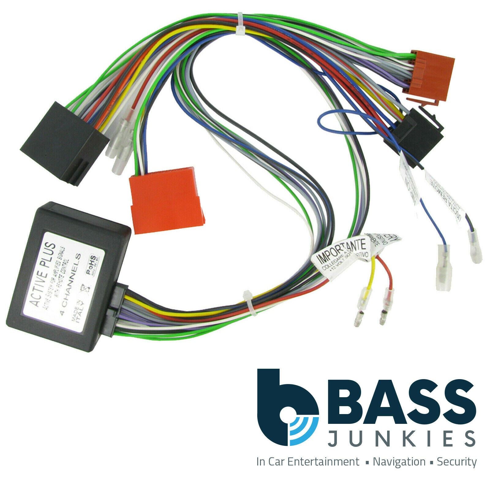 Audi TT 1998-2006 Car Stereo FULLY Amplified BOSE SPEAKER Bypass Lead CT53-AU04