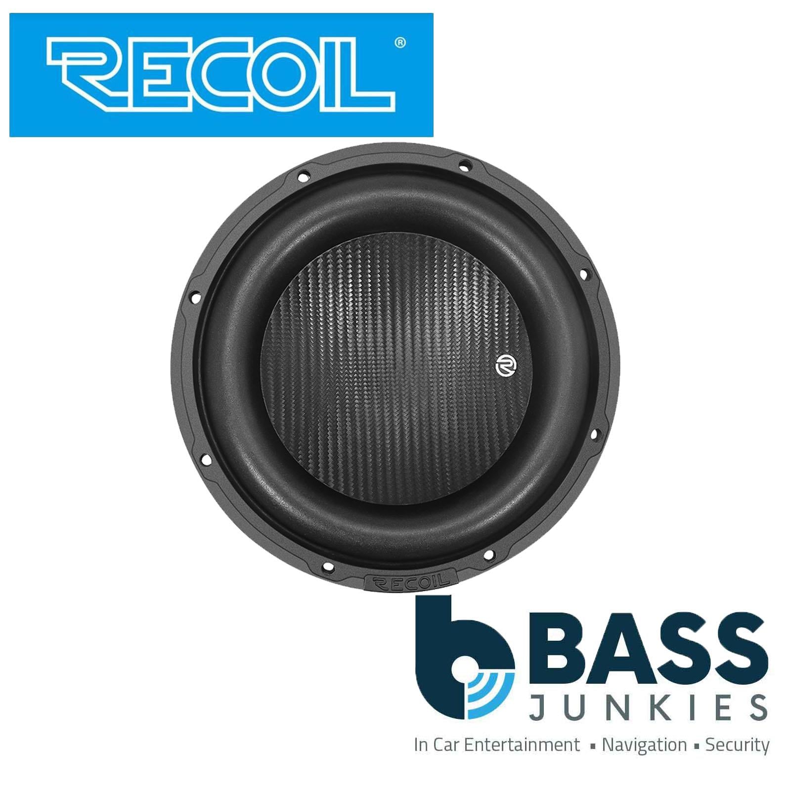 RECOIL PW65D4 - 400 Watts 6.5" 17cm Echo Pro Series Dual 4 Ohm Car Subwoofer