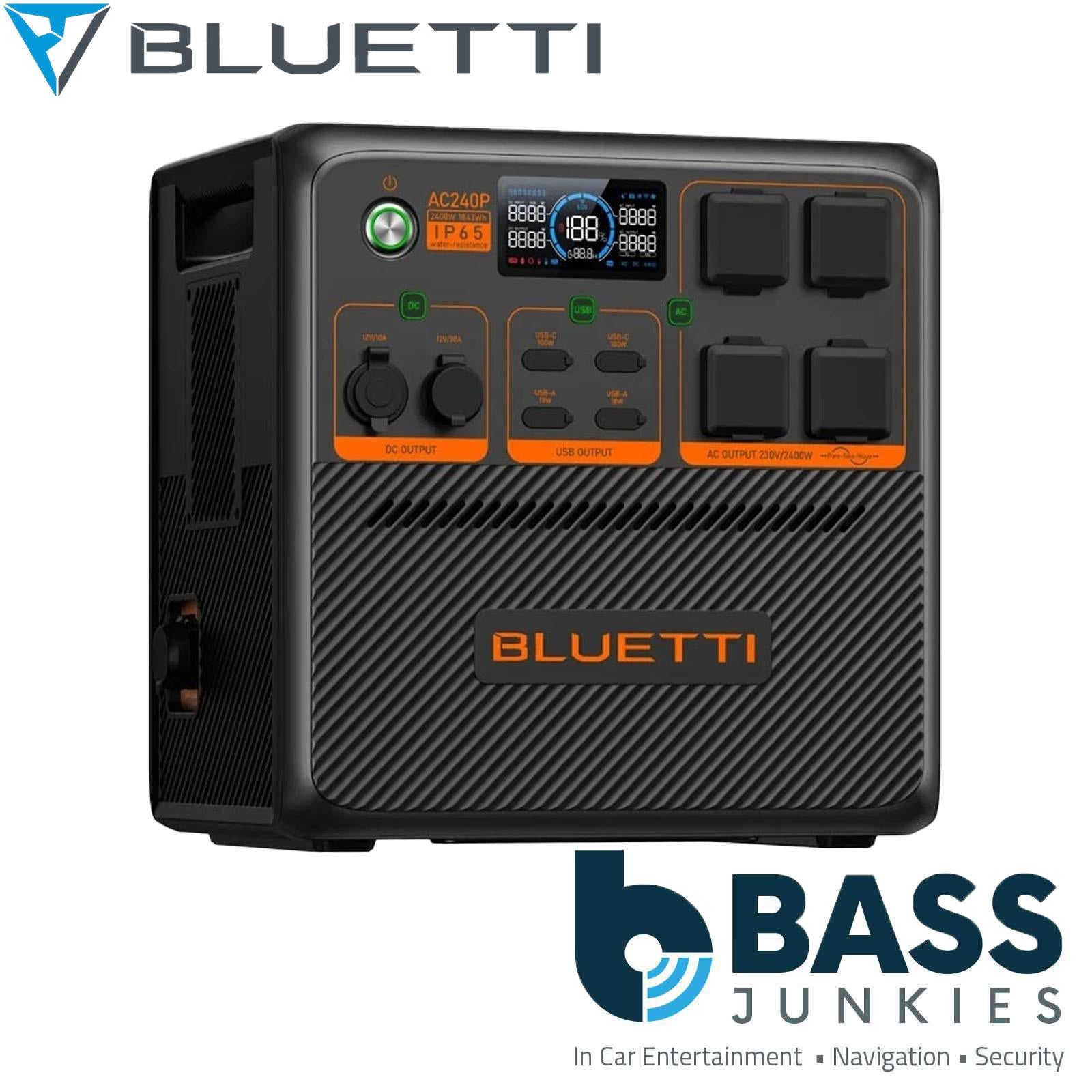 BLUETTI AC240P - Portable Power Station 2,400W, 1,843Wh