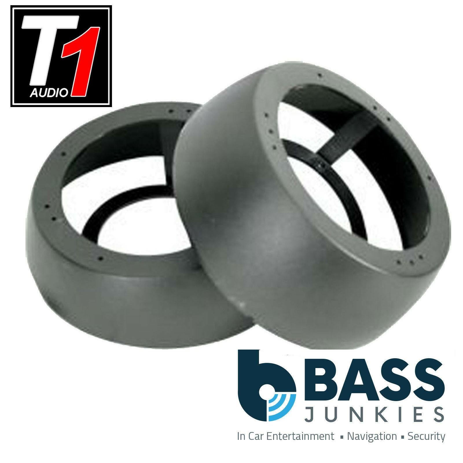 VW Transporter T6 Kenwood 640 Watts Van Rear Speakers & Pod Brackets Fitting Kit