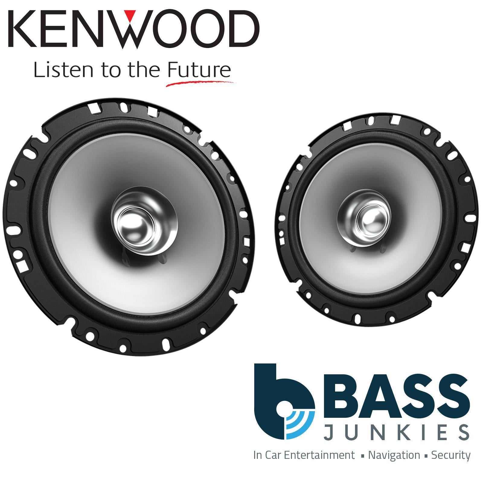 Kenwood Bi-cone speakers 17 cm Black