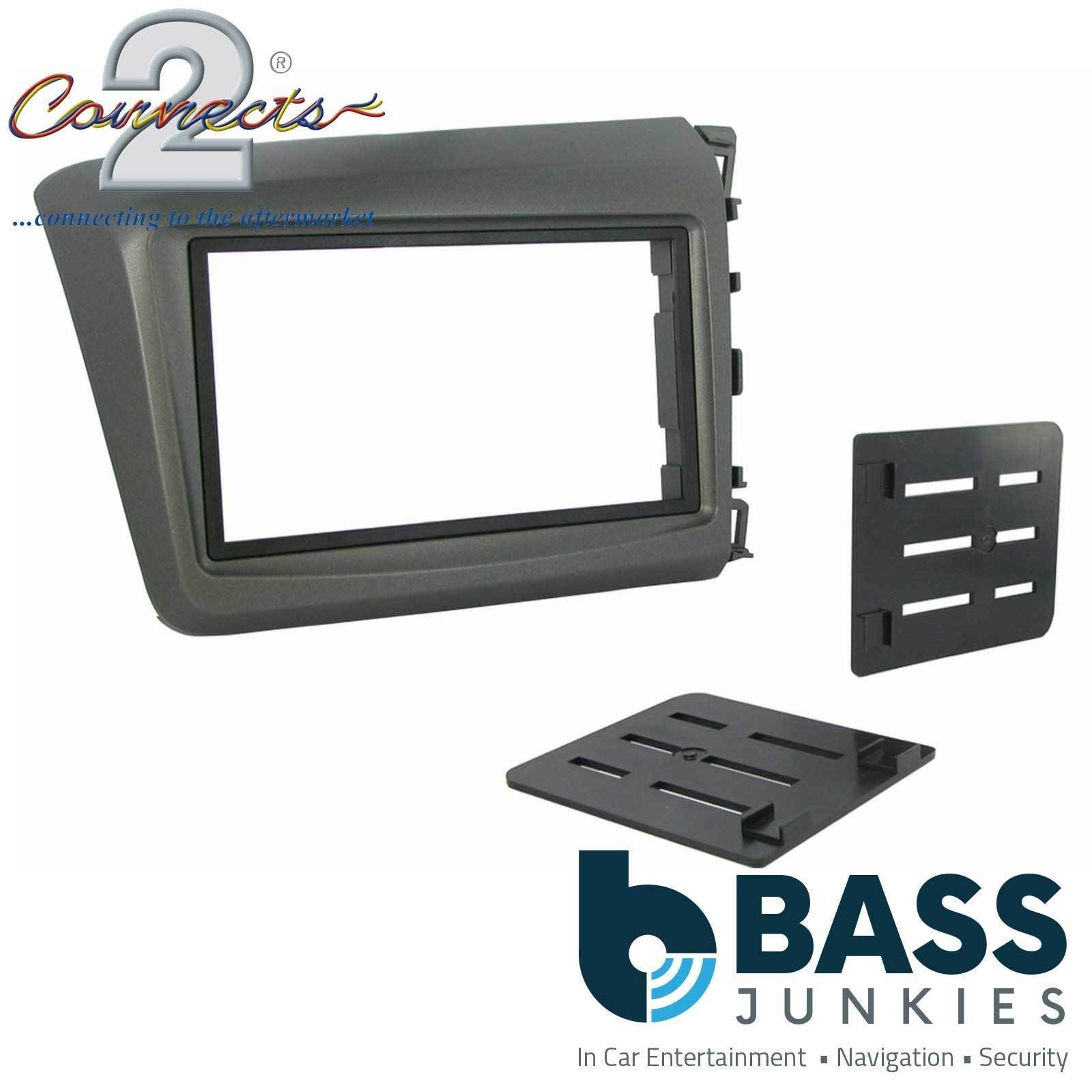 Connects2 CT23HD23 Honda Civic 2011 Onwards Car Stereo Double Din Fascia Panel