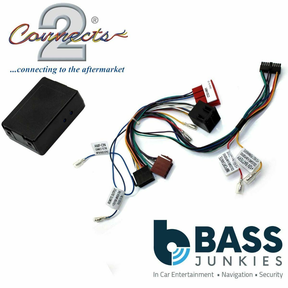 Connects2 CT53-VW01 - VOLKSWAGEN Car Stereo Amplified Active Speaker Adaptor Lead