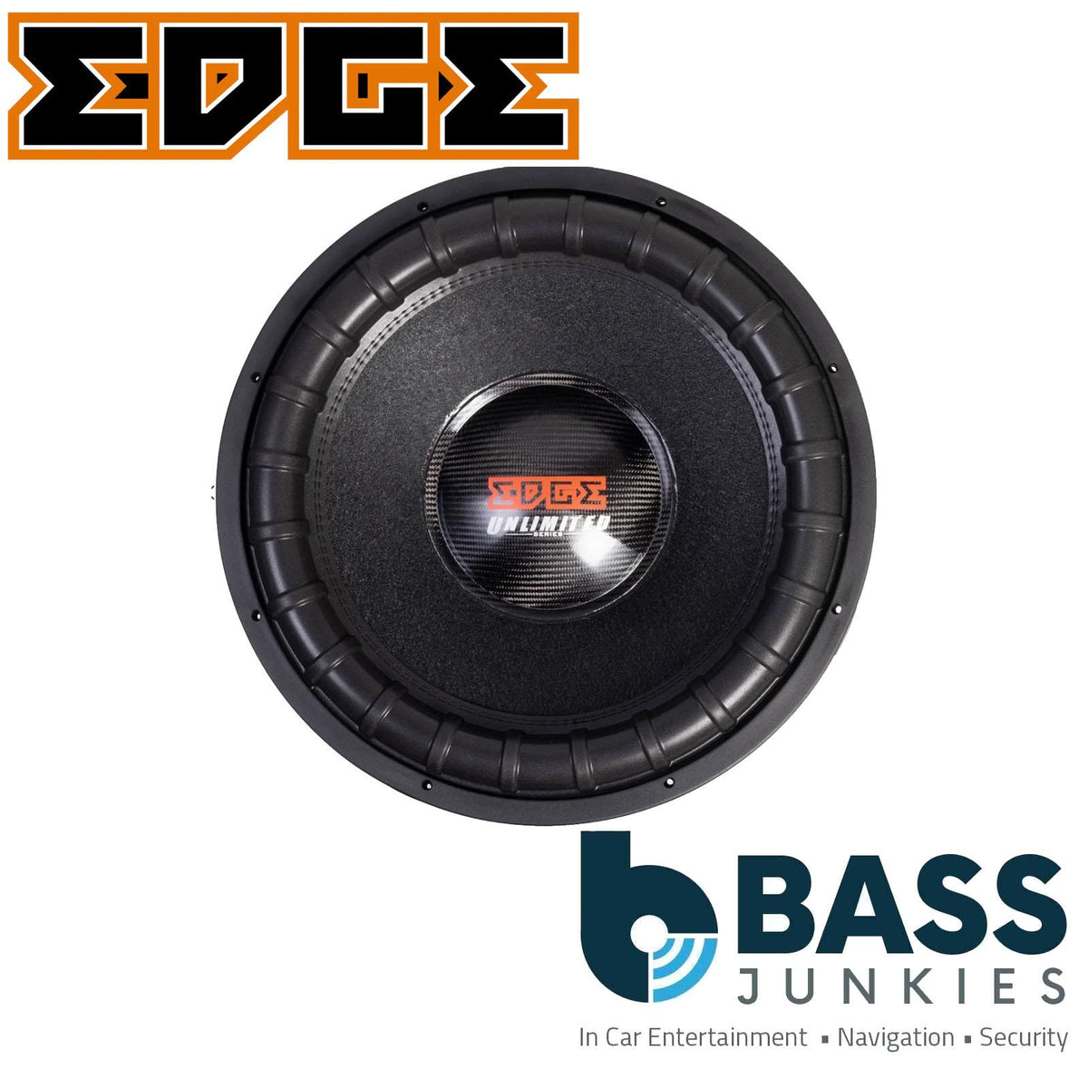 EDGE Unlimited Series EDU18SPL-E2 - 18 inch 10000 watts Bass Car Audio Subwoofer