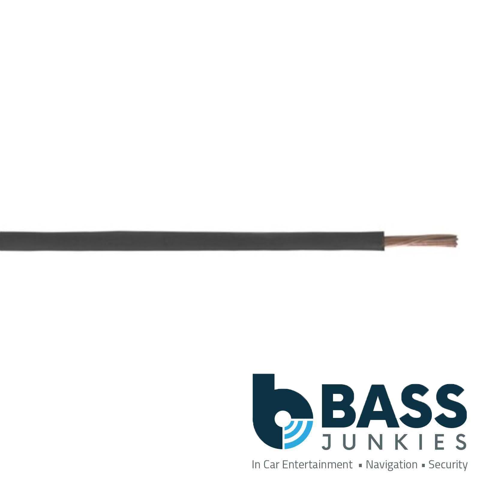 Stinger SPW316BK PRO Series 16AWG Primary 1 Metre Cut Wire – Black