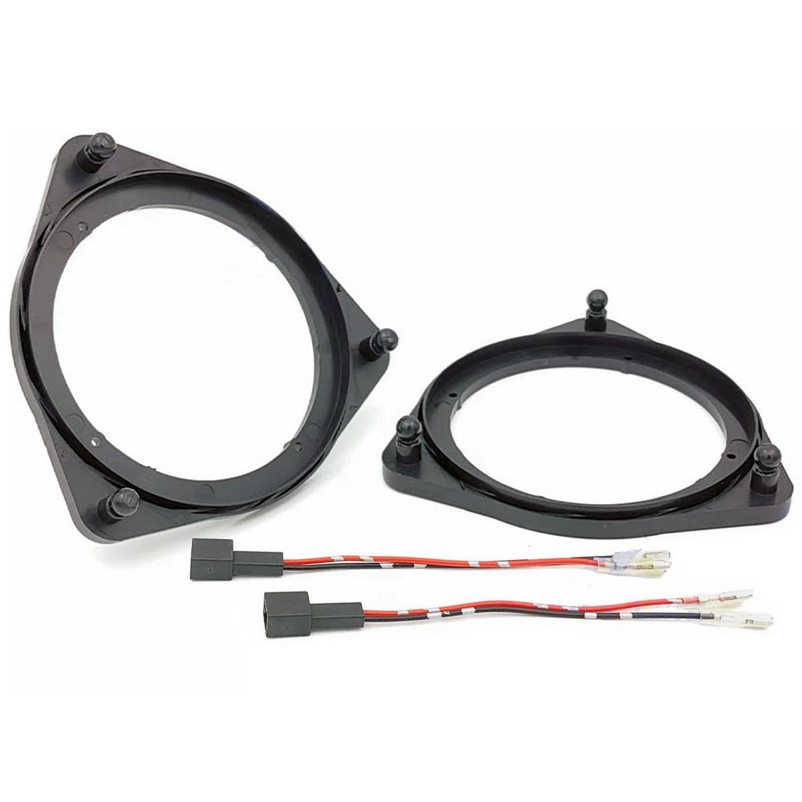 3" - 3.5" Direct-Fit Speaker Adapter Brackets for Select Mercedes-Benz Vehicles