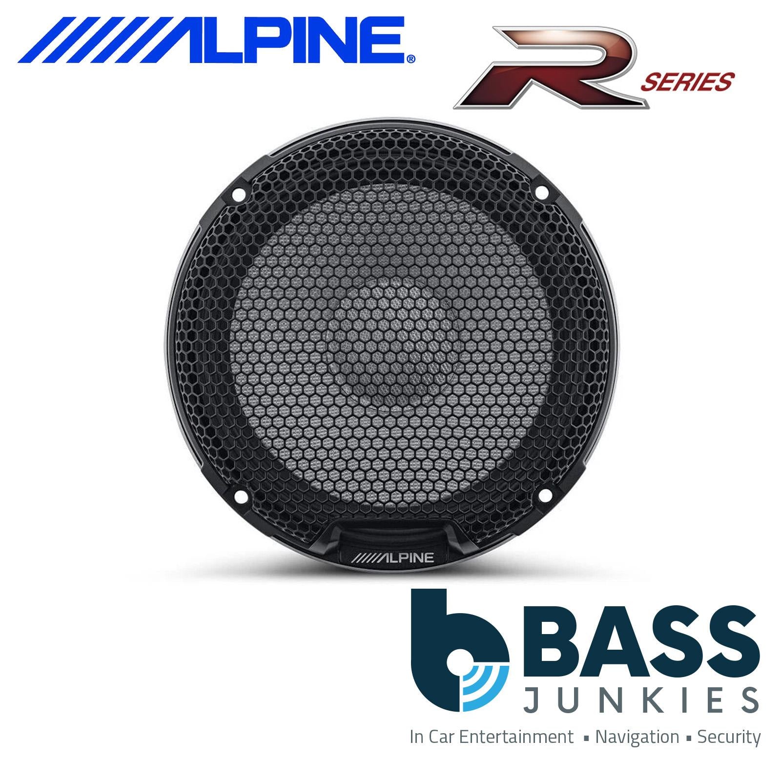Alpine R2-S652 16.5cm 6.5" 2-Way 600 Watts PRO Component Kit Car Door Speakers