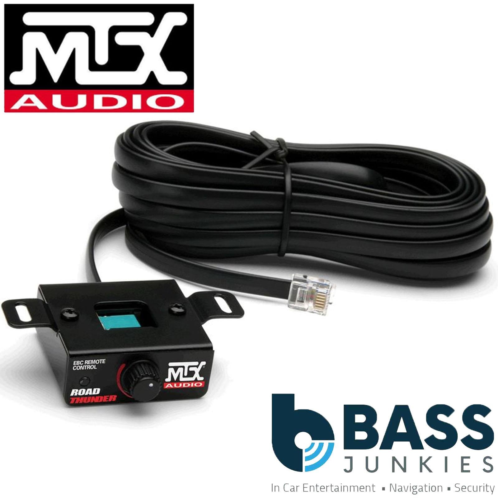 MTX EBC-4 - Remote Bass Control Knob For MTX Bass Tubes & Amplifiers 5M Cable
