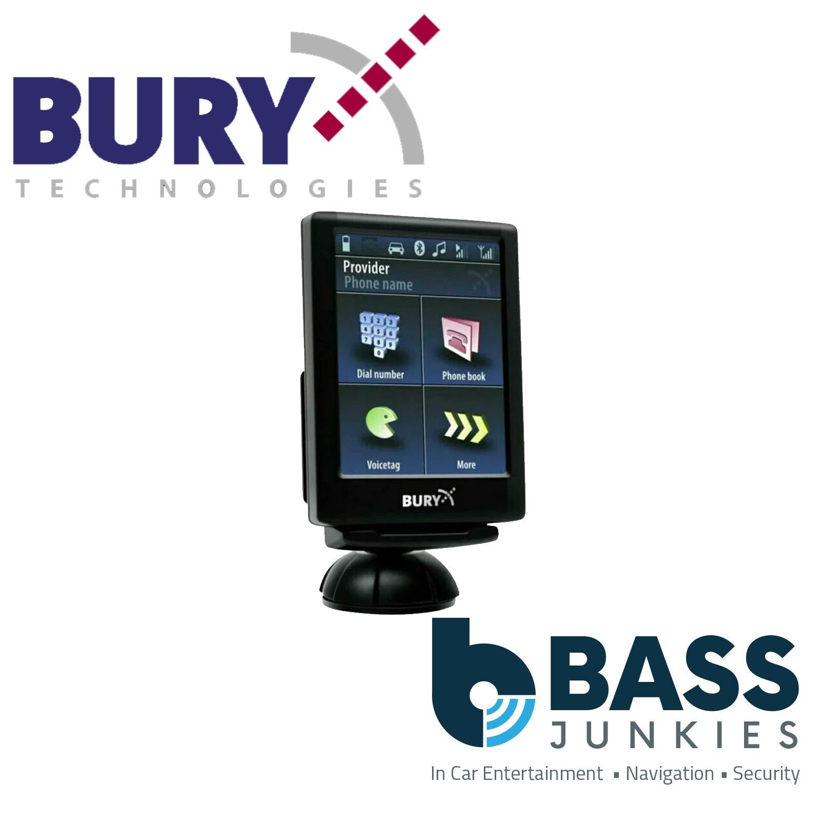 BURY CC9068 - Voice Dialling Text-to-Speech Readout Bluetooth Handsfree Car Kit