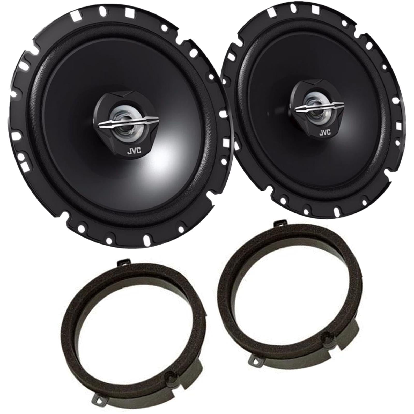 Mercedes C Class 93-97 JVC 17cm 6.5 Inch 600 Watts 2 Way Front Door Car Speakers