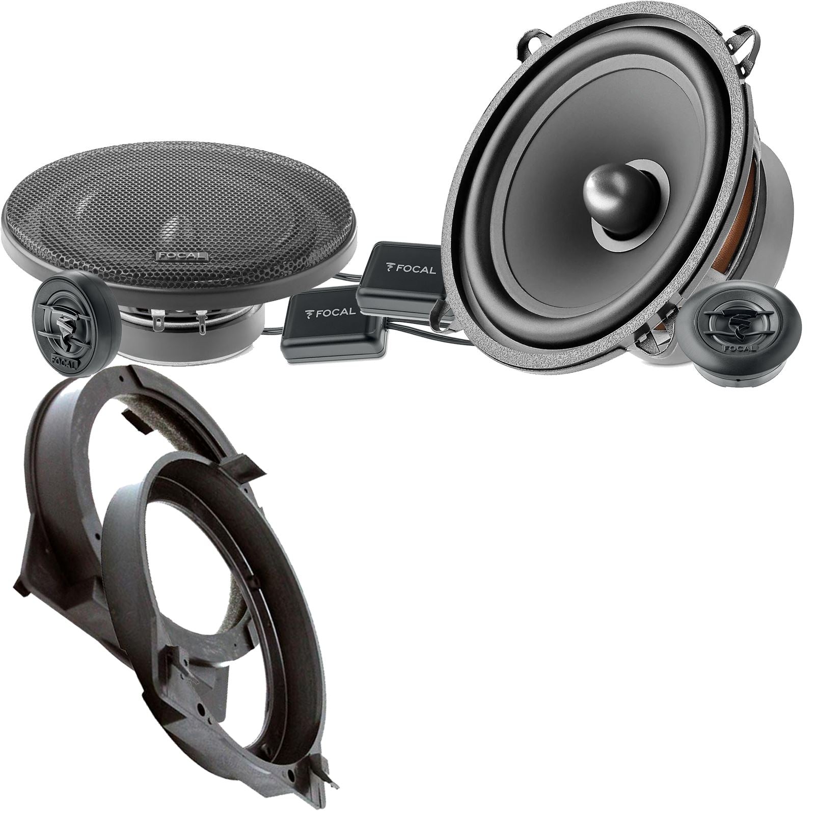Focal Auditor ASE130 130mm/13cm/5.25"Car Component Speakers (Pair Max 200 watts) Fits Honda Jazz <-2008