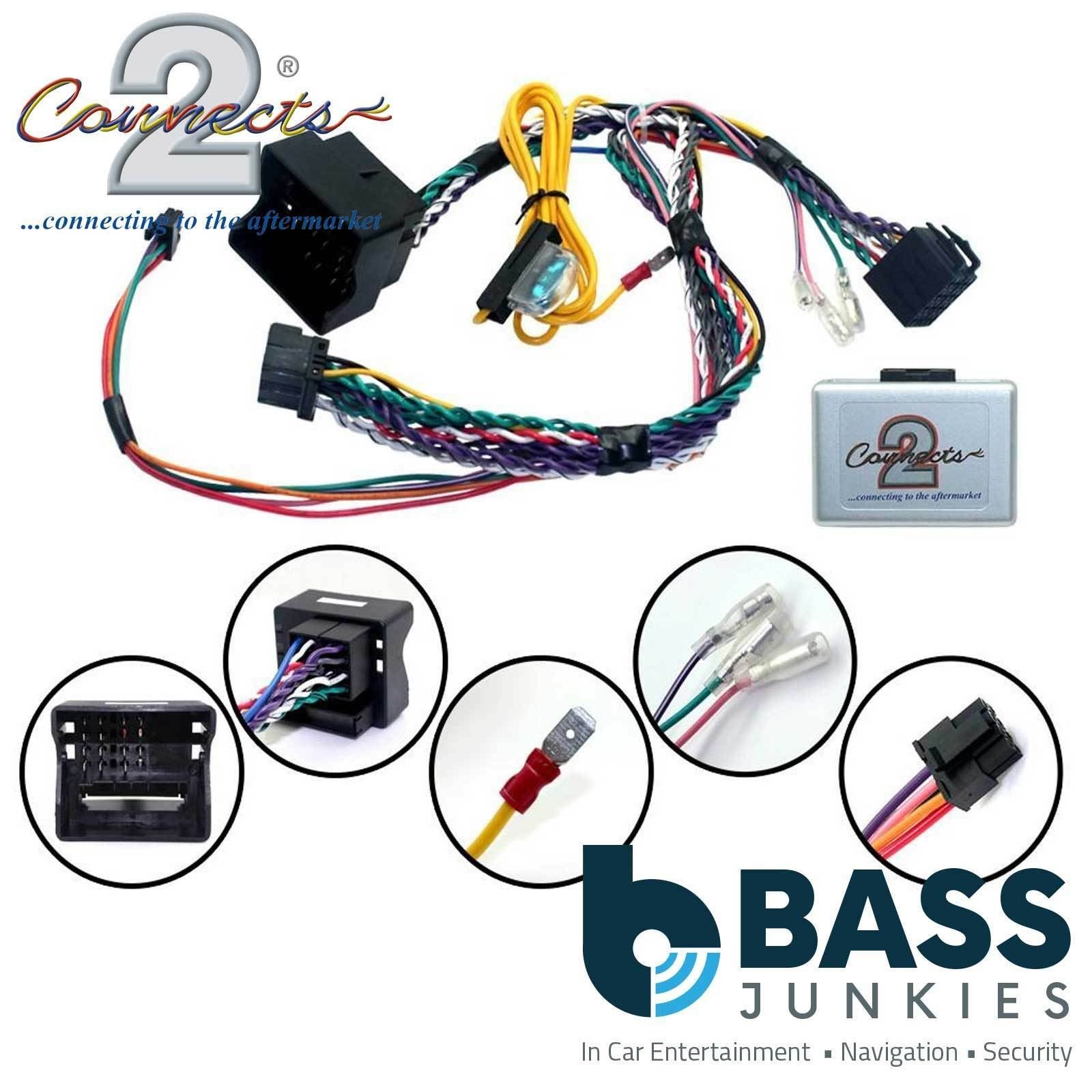Connects2 CTSBM006 - BMW 1 3 5 Series Car Stereo Radio Steering Wheel Interface Stalk Control Parking Sensor Audio Retention