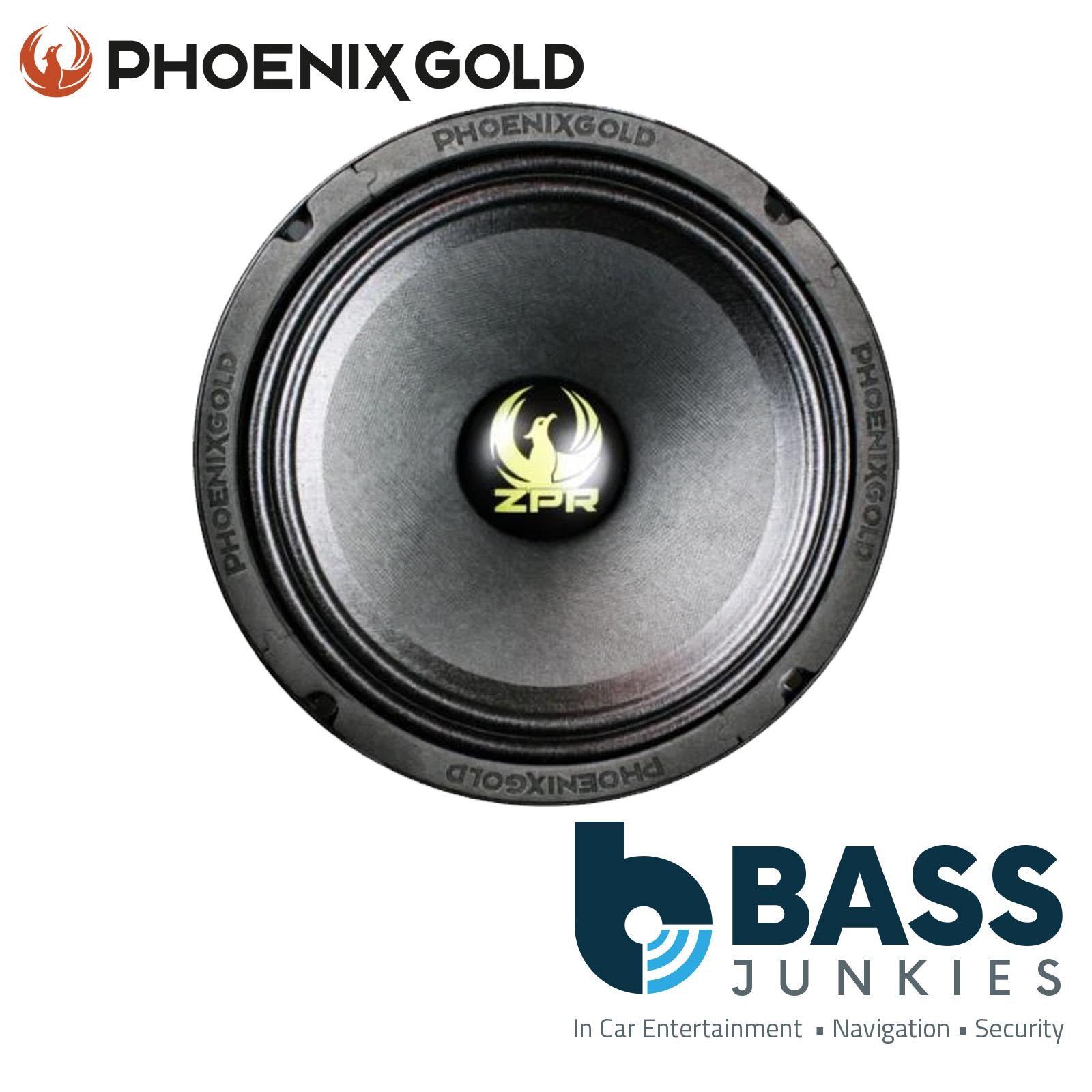 Phoenix Gold ZPR654 - 600 Watts 6.5" Premium Pro Midrange Car Speakers Pair