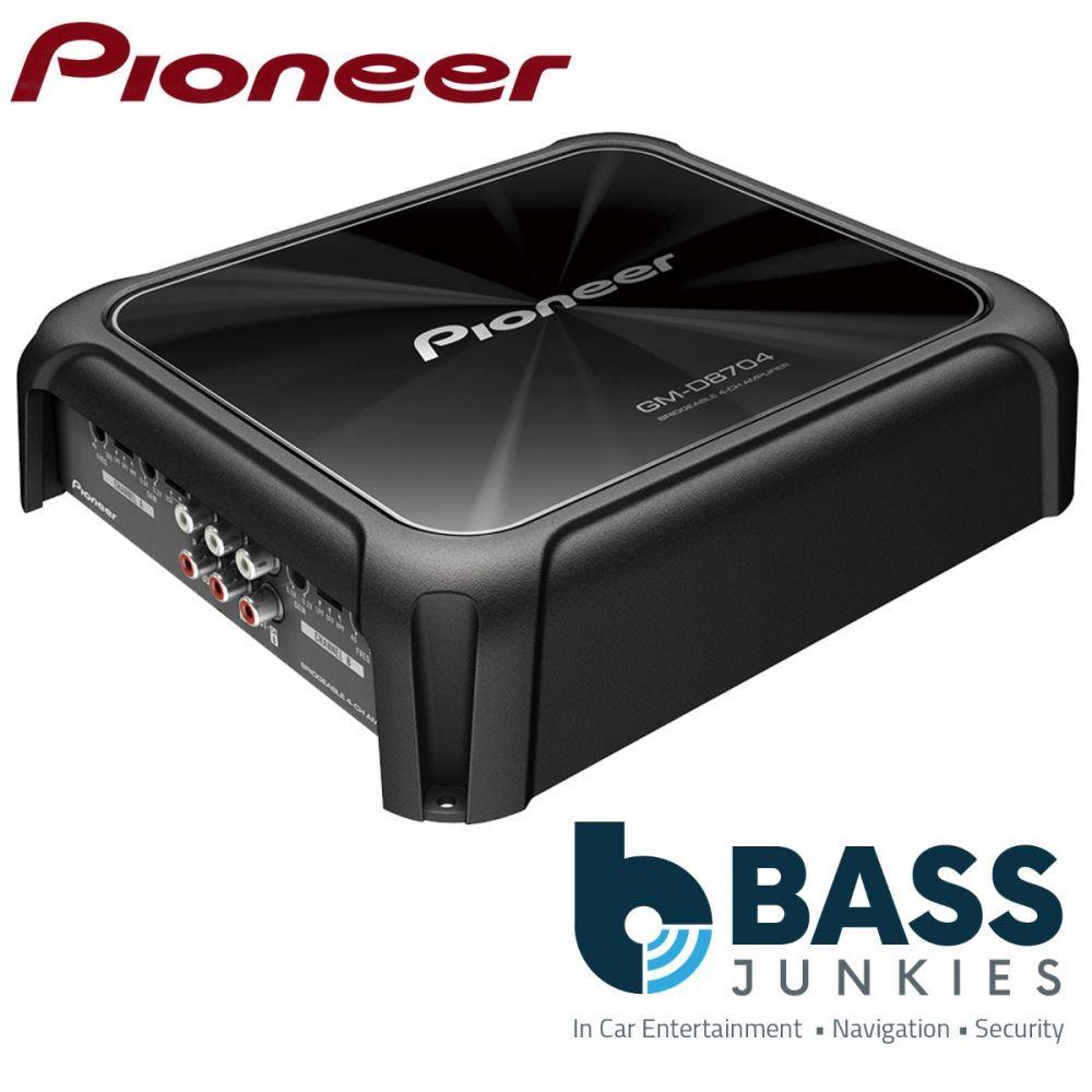 Pioneer GM-D8704 1200 Watts 4 Channel Bridgeable Car Stereo Radio Amp Amplifier