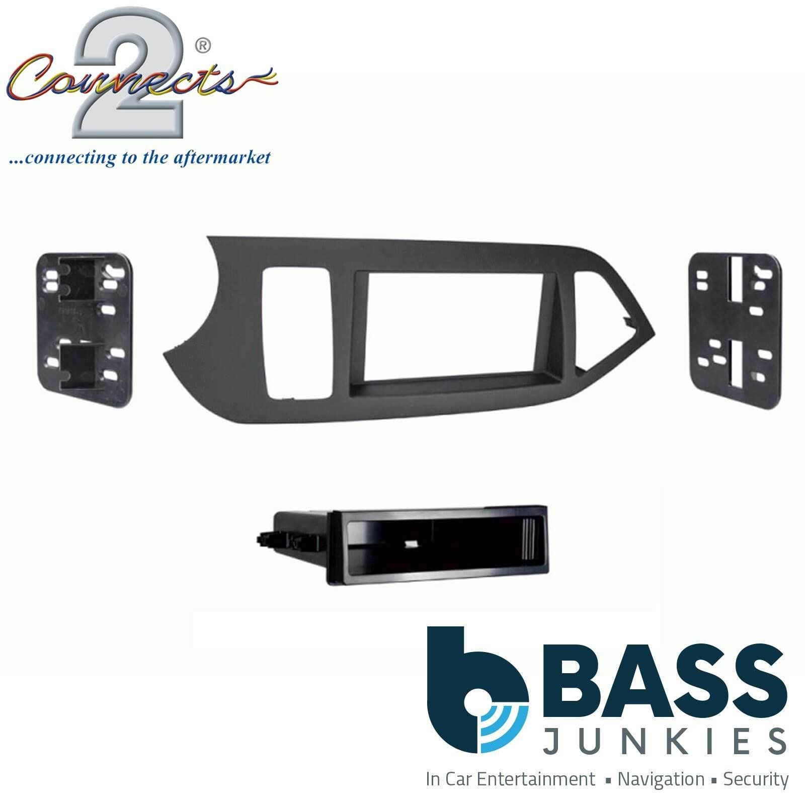 Connects2 CT24KI27L - Kia Picanto 2015 Onwards Single Double Din Fascia Panel