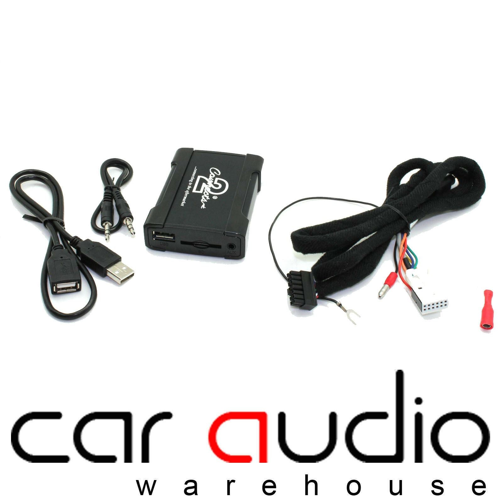 Connects2 CTASKUSB003 Skoda Fabia Octavia Roomster Superb Car USB SD AUX Interface Adapter