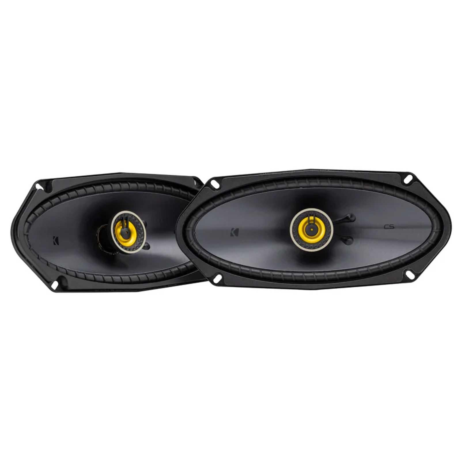 Kicker 50CSC4104 - 4x10" 225 Watts 2-Way Coaxial Front Rear Door Speakers