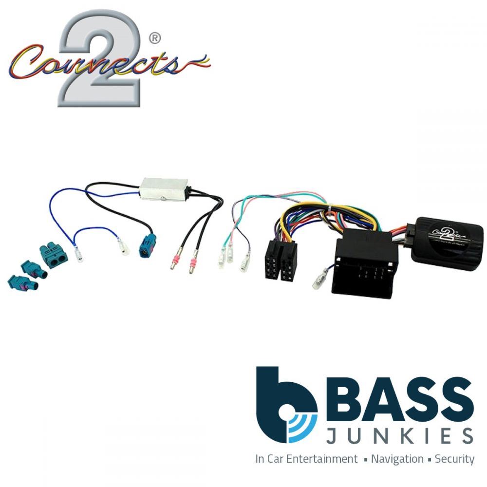 Connects 2 CTSSK002.2DA - Skoda Octavia, Superb, Fabia, Rapid, Yeti Car Stereo Steering Wheel Stalk Control Interface