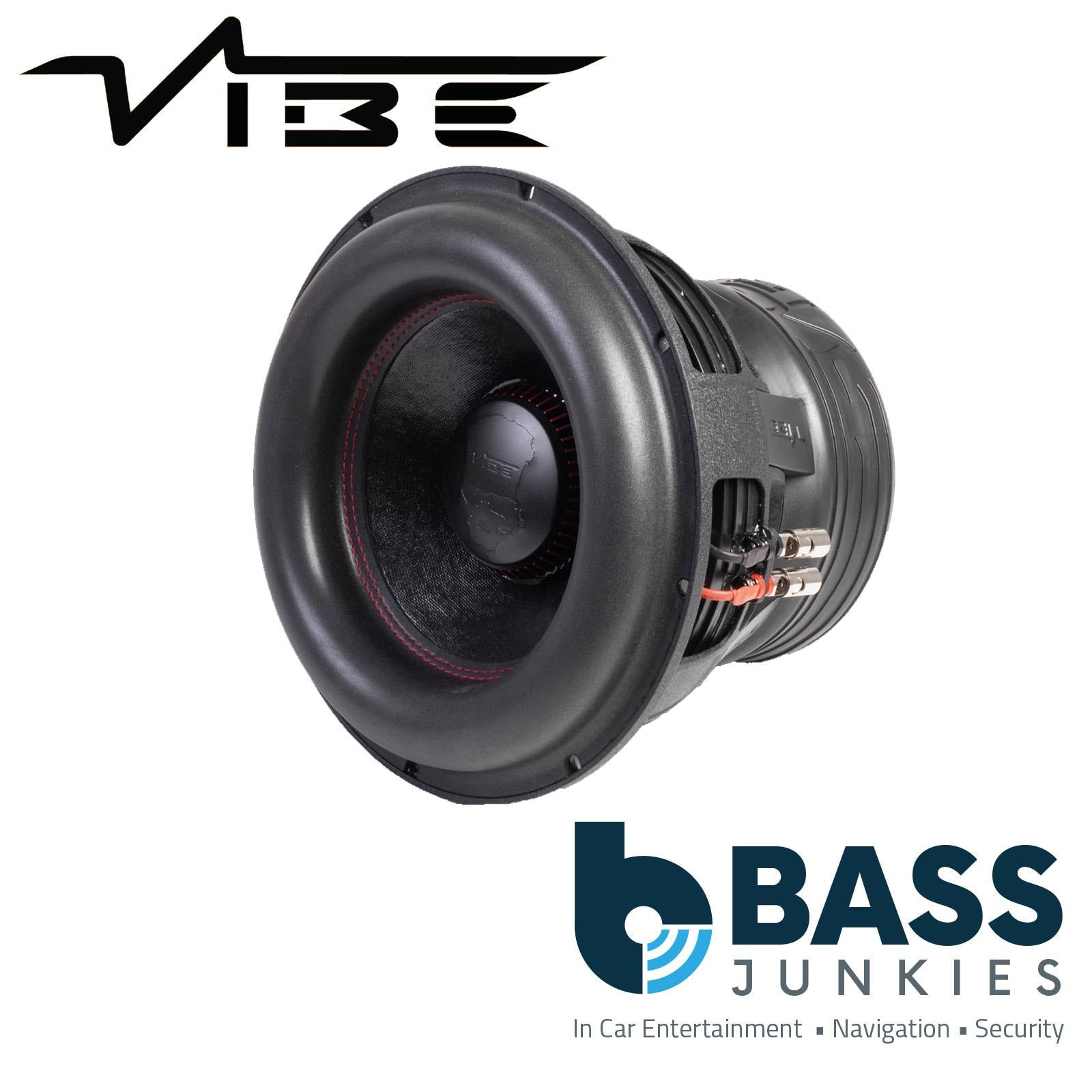 VIBE BD12D1SPL-V4 Black Death 12 Inch 9000W Max 2Ohm SPL Car Audio Subwoofer