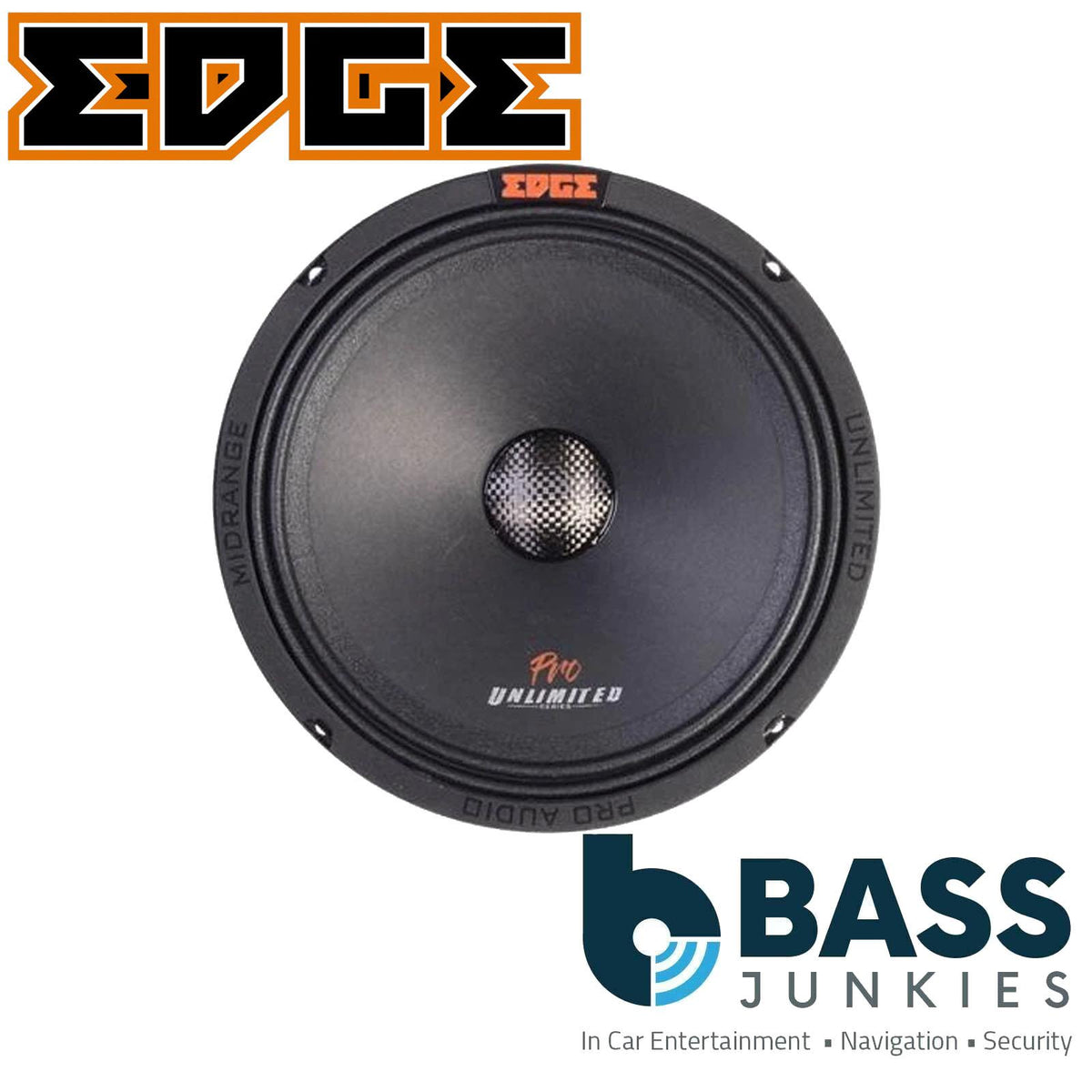 Edge EDUPRO8-E3 - 8 Inch 1800 Watts Pro Audio Bass Midrange Car Speaker Pair