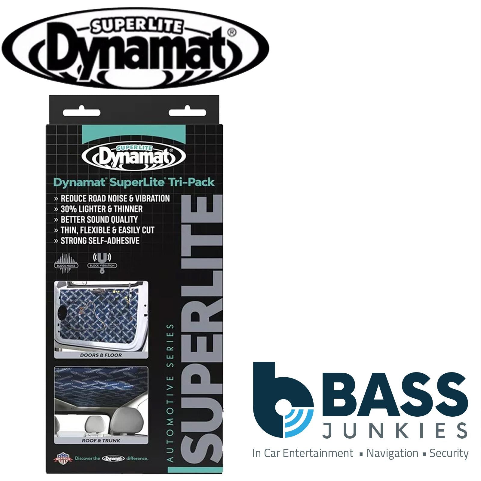 Dynamat DYN10612 - Superlite Tri-Pack 12sq.ft 18" x 32" x 3 Sheets Car Sound Deadening Mat