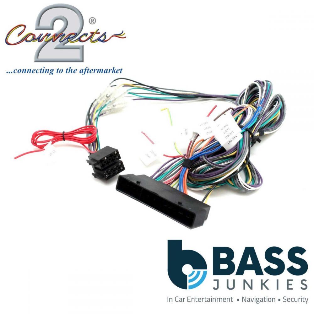 Connects2 CT20PO01 - Porsche Car Stereo Radio ISO Harness Adapter lead
