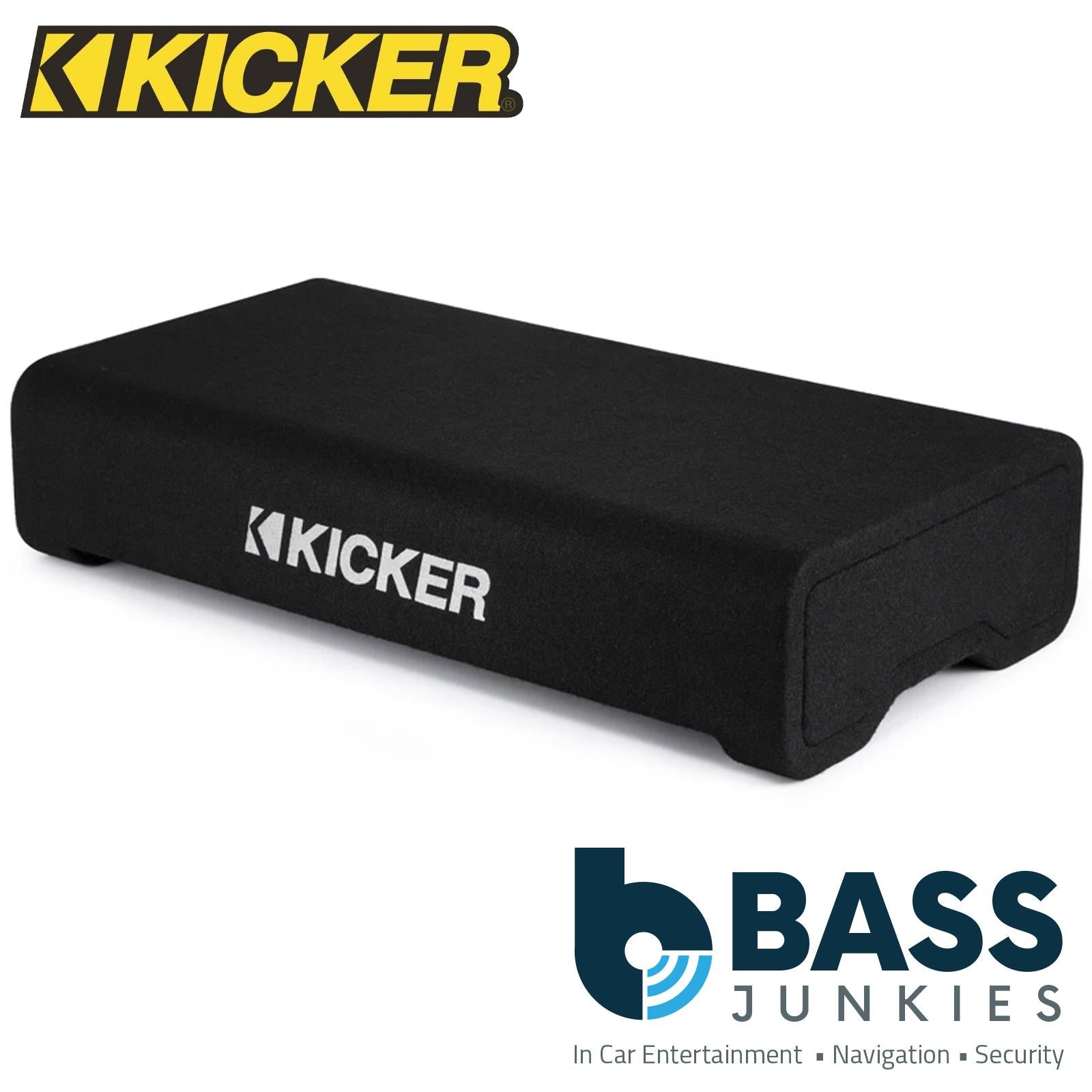 Kicker 48TRTP102 - 800 Watts 10" CompRT Down Firing Car Sub Subwoofer Enclosure 2 Ohm